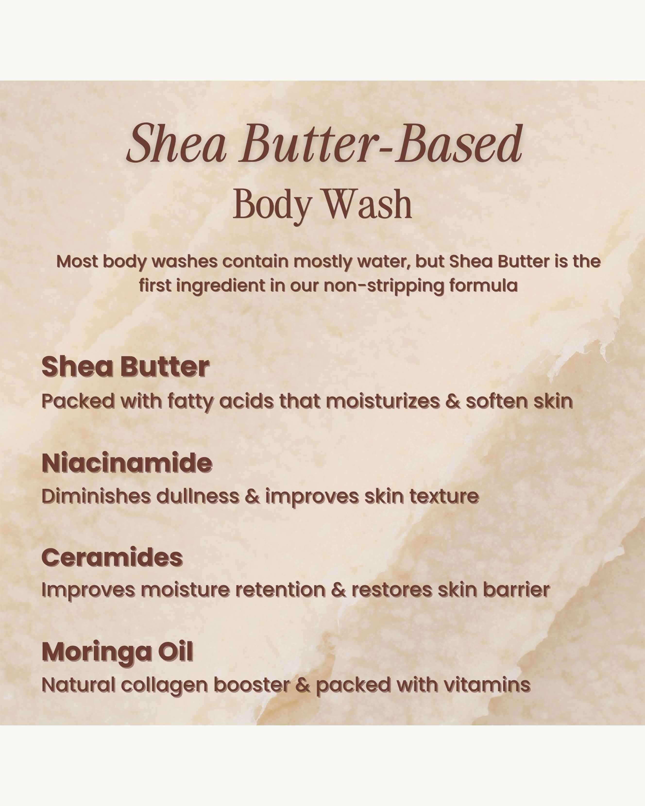 Moisturizing Butter Cream Body Wash