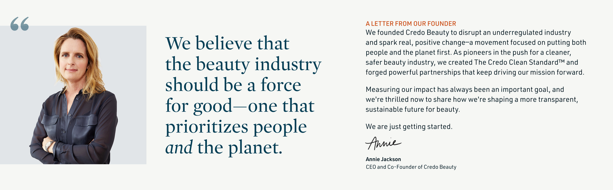 Photo of Credo products