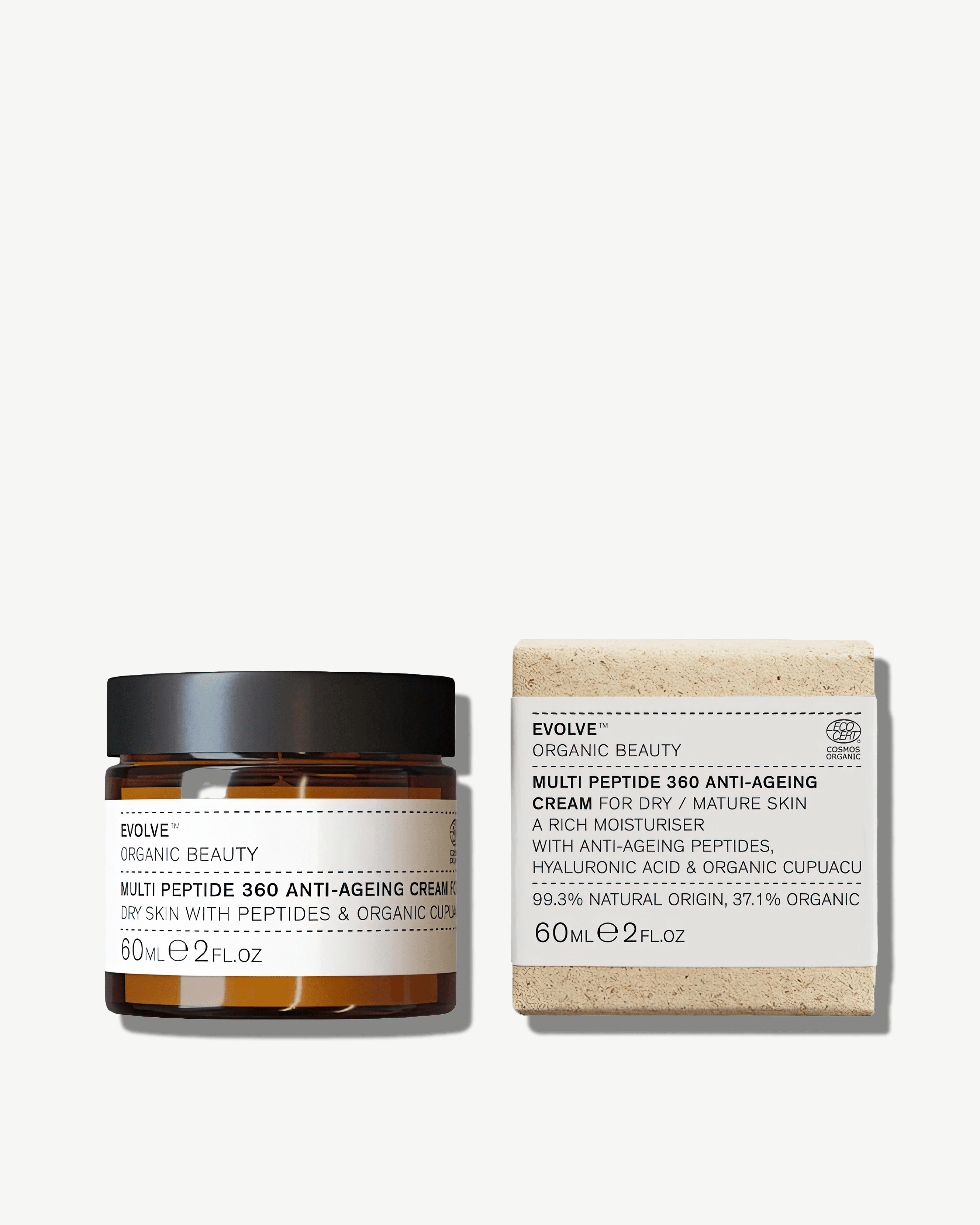 Evolve Organic Beauty Multi Peptide 360 Moisture Cream Organic