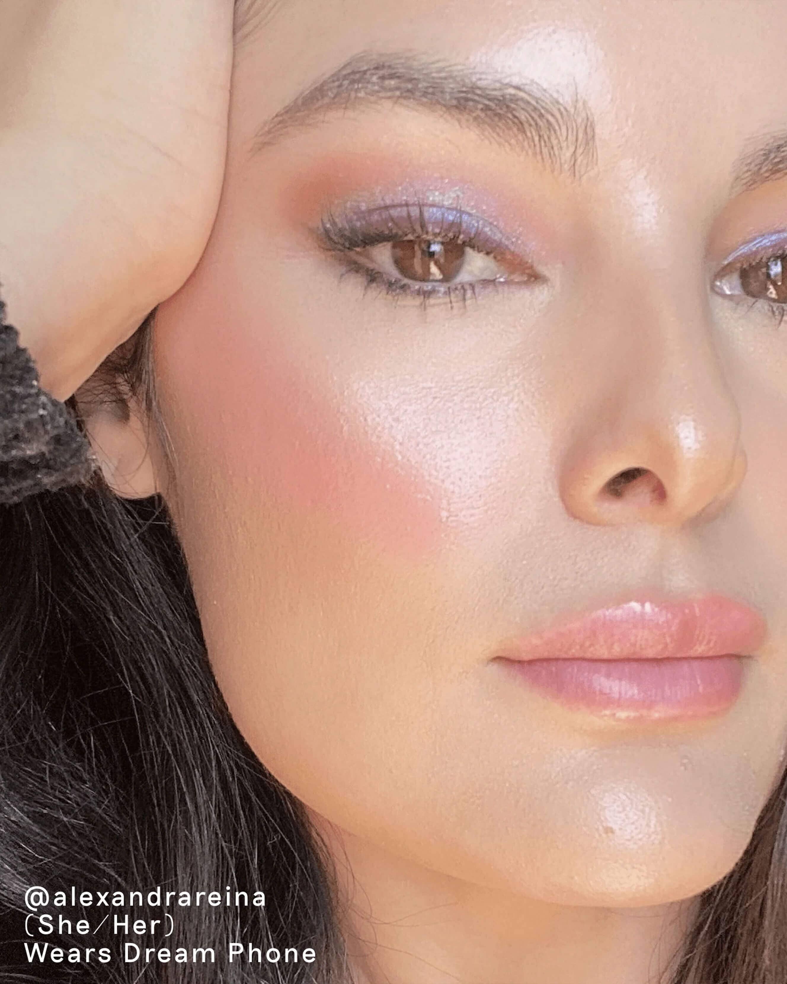 Dream Phone (glitter finish violet and electric indigo)