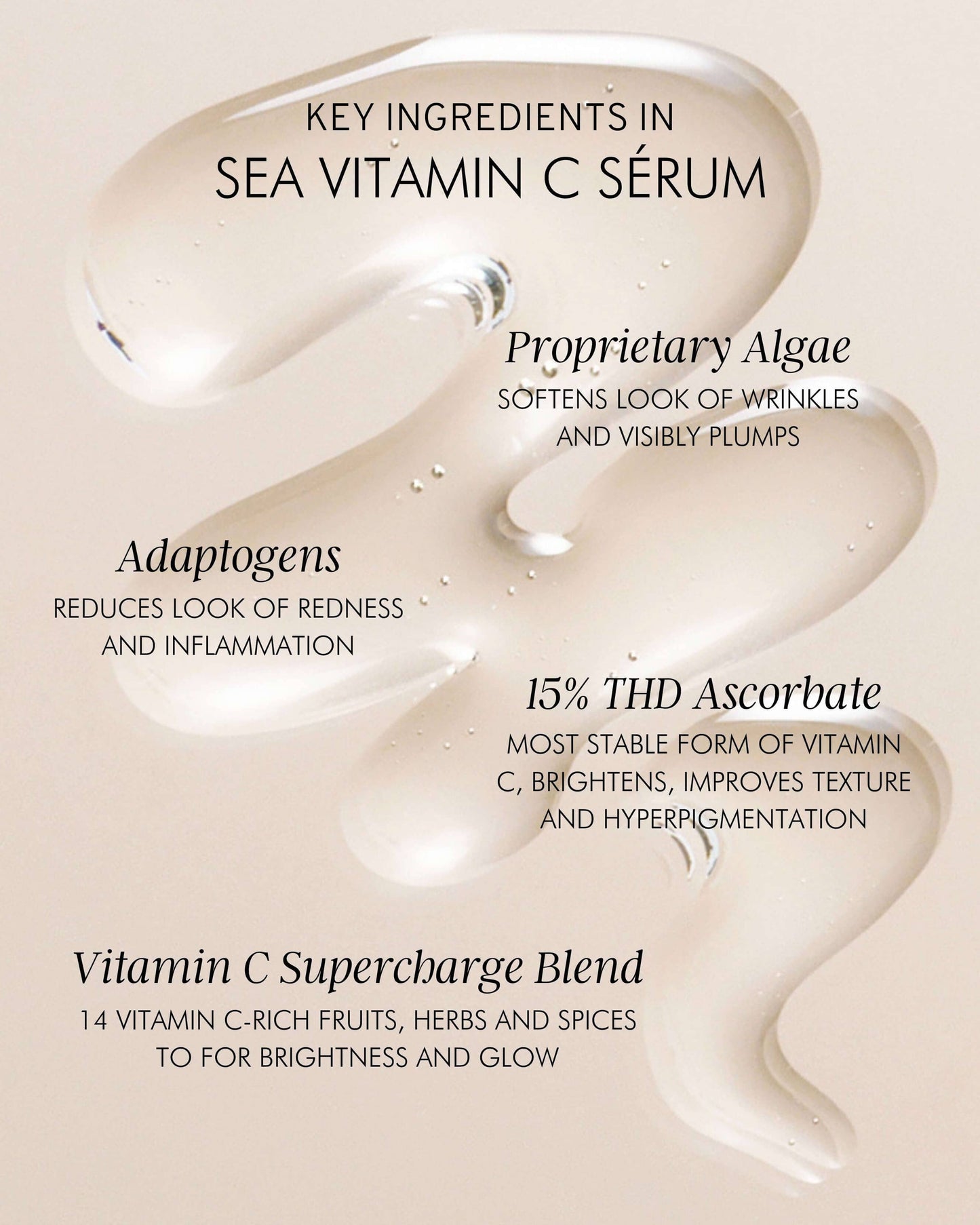 Chlorella + Reishi Sea Vitamin C Serum
