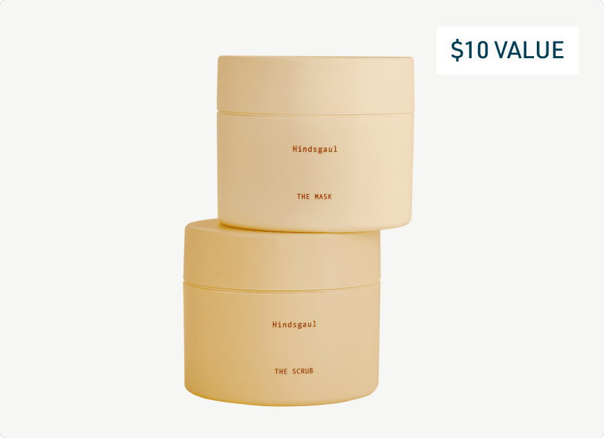 Free Gift Hindsgaul Get The Mini Reset Duo: Mini Mask and Scrub 15ml