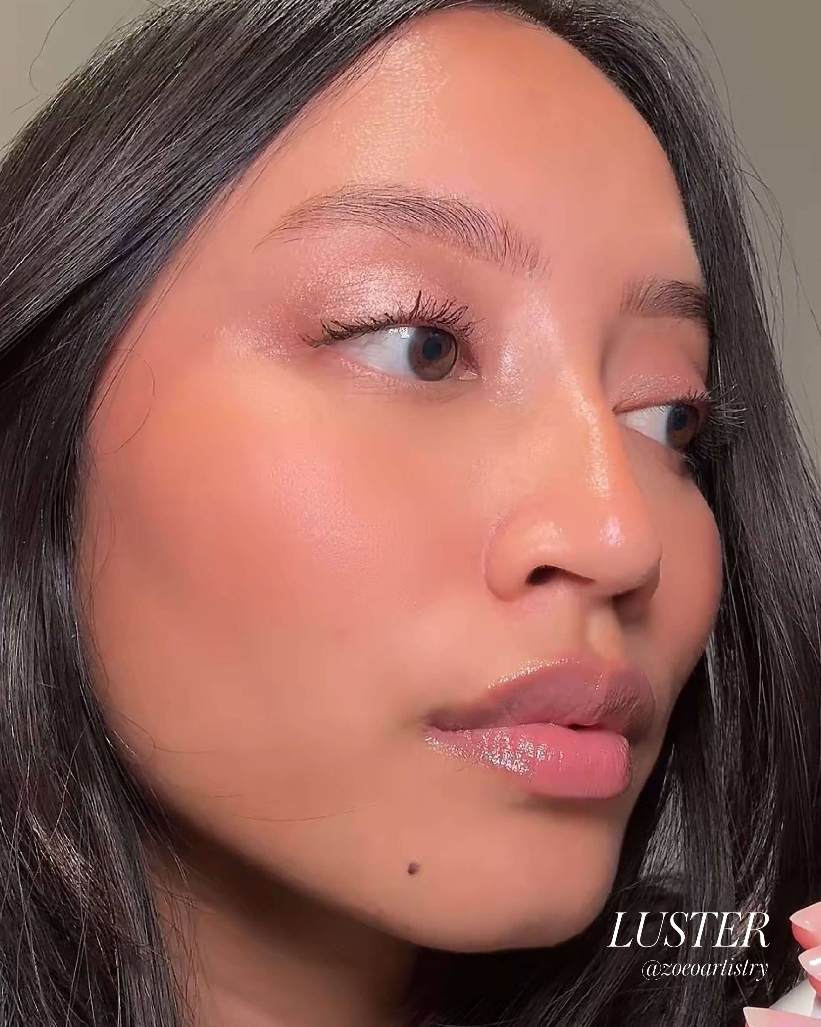 Luster (light-magnetizing pink champagne)