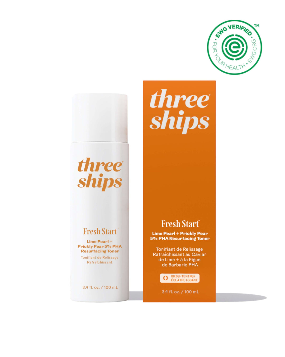 Fresh Start Lime Pearl + Prickly Pear 5% PHA Resurfacing Toner