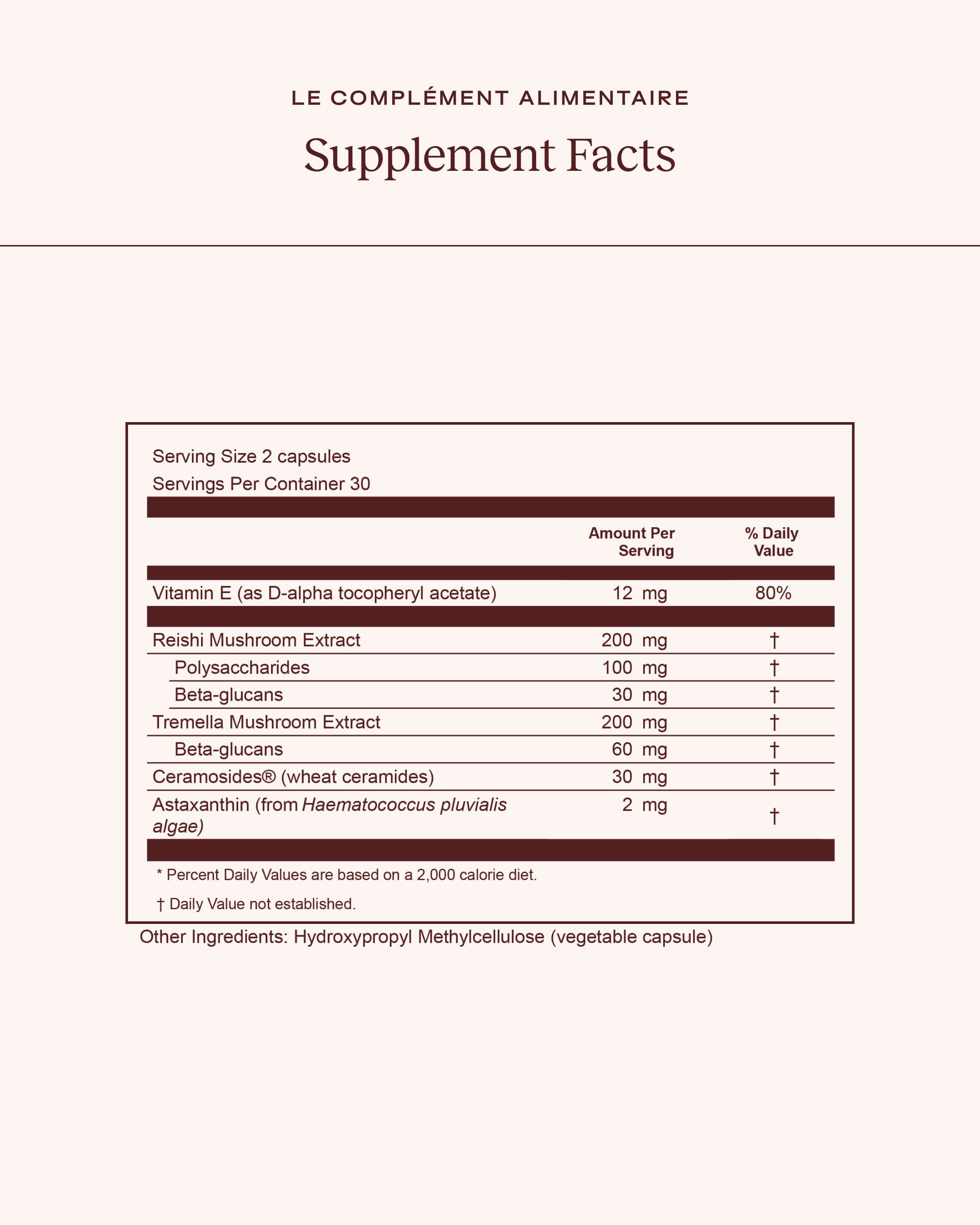 Le Complément Alimentaire: Plumping Hydration Support with Antioxidants