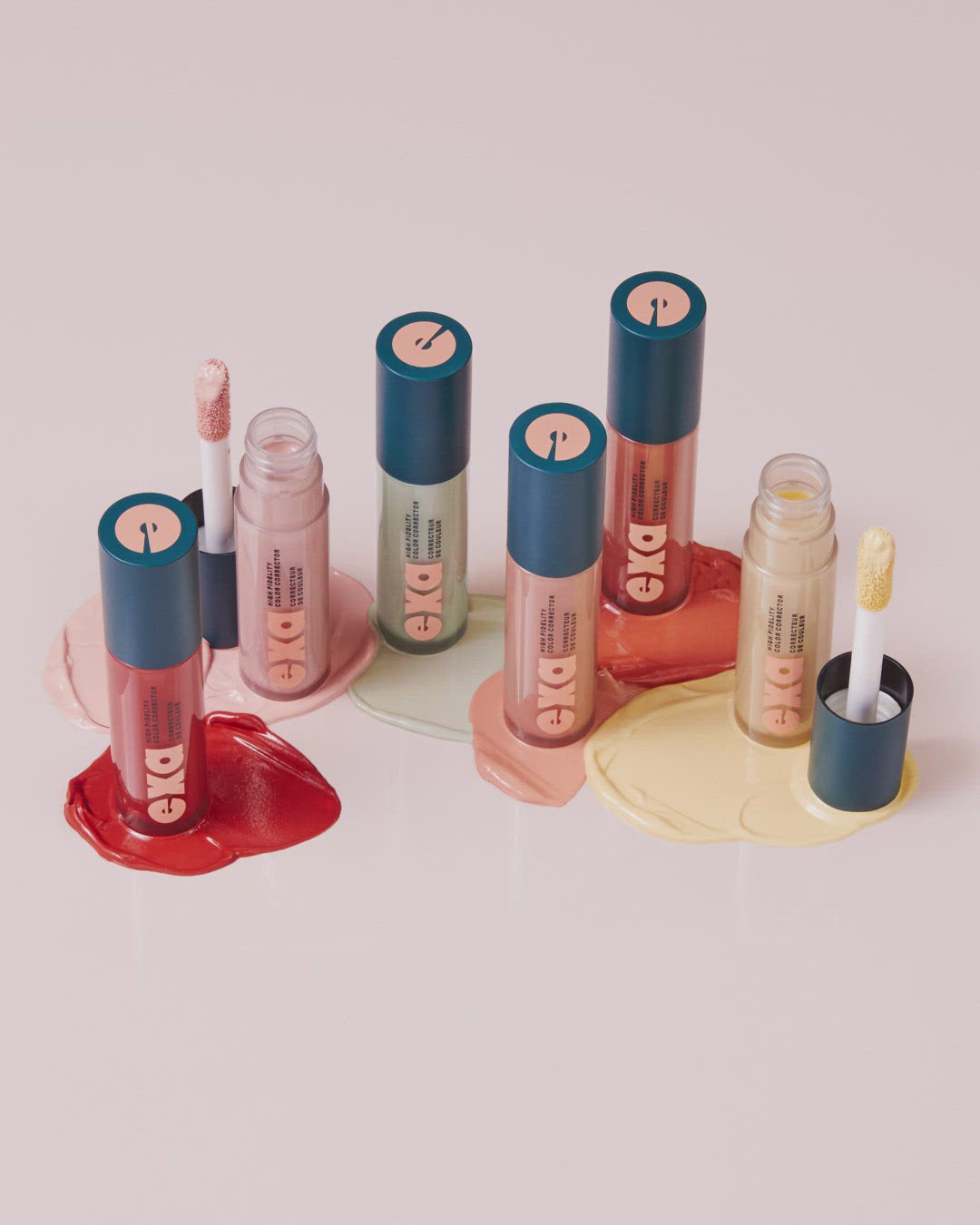 Yellow (balances redness and dark spots on light skin tones)