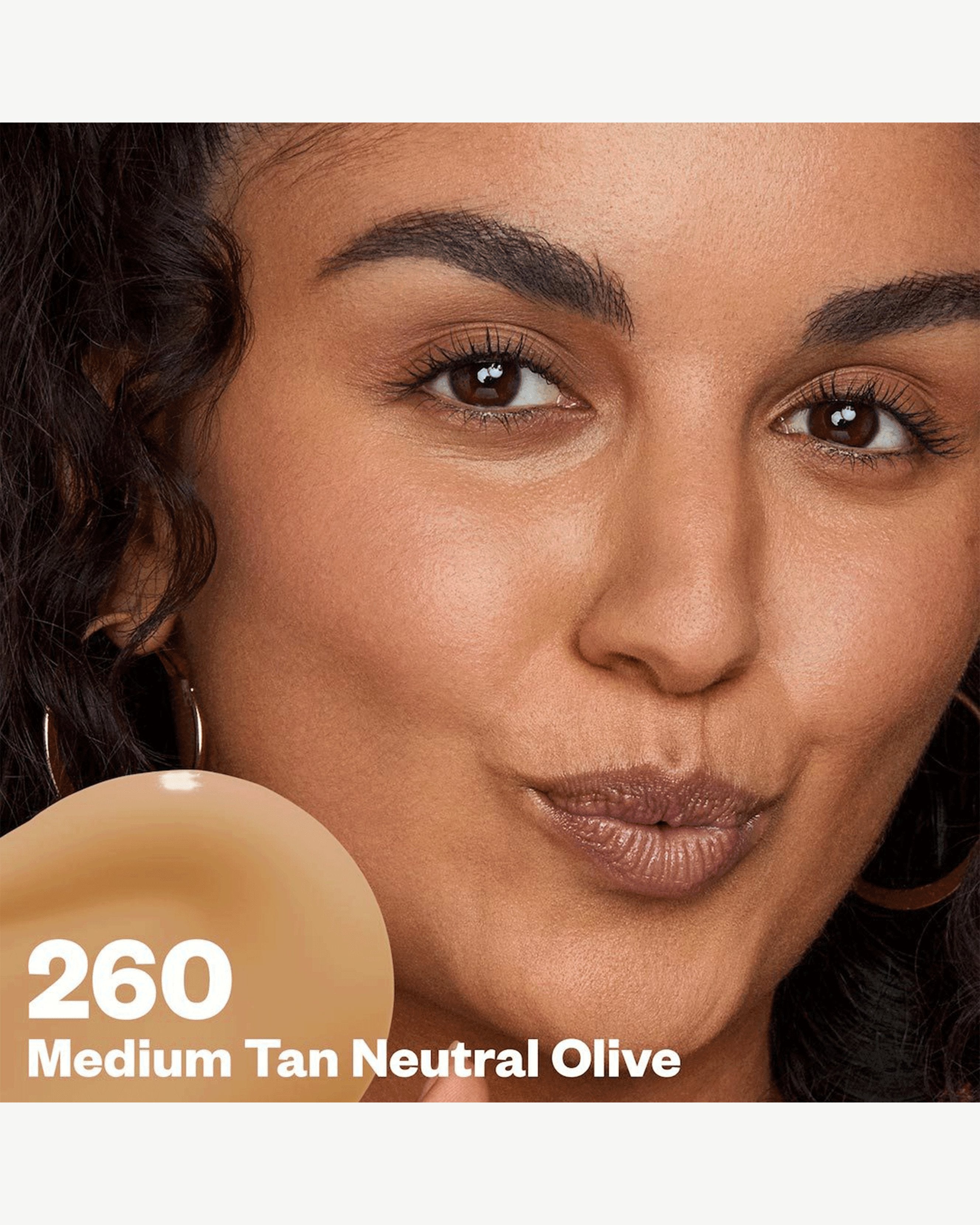 Medium Tan Neutral Olive 260 (medium tan with neutral olive undertones)