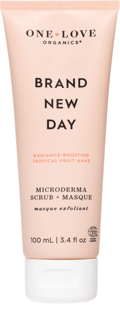 Free Gift One Love Organics Brand New Day Microderma Scrub & Masque 100ml