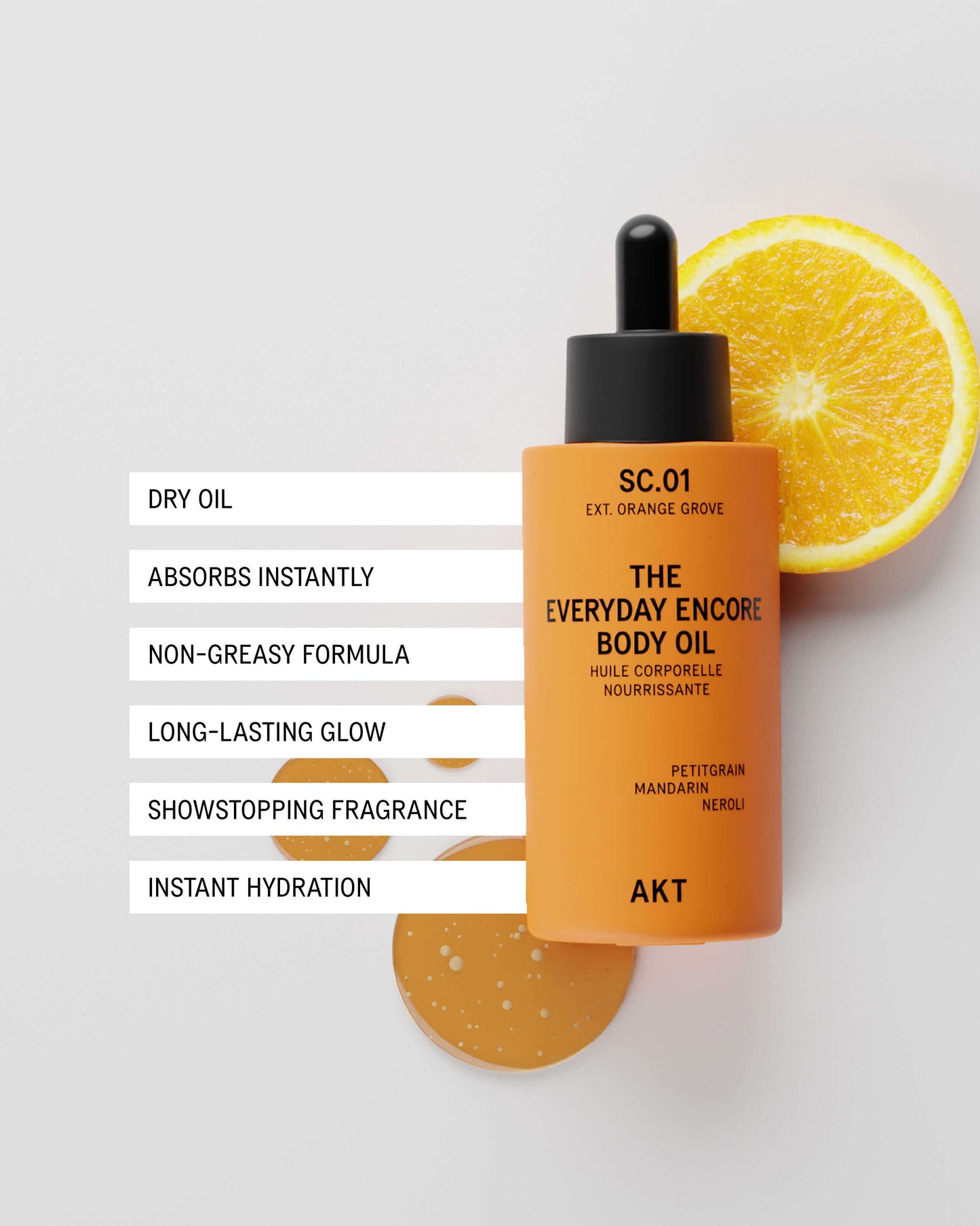 The Everyday Encore Body Oil Orange Grove