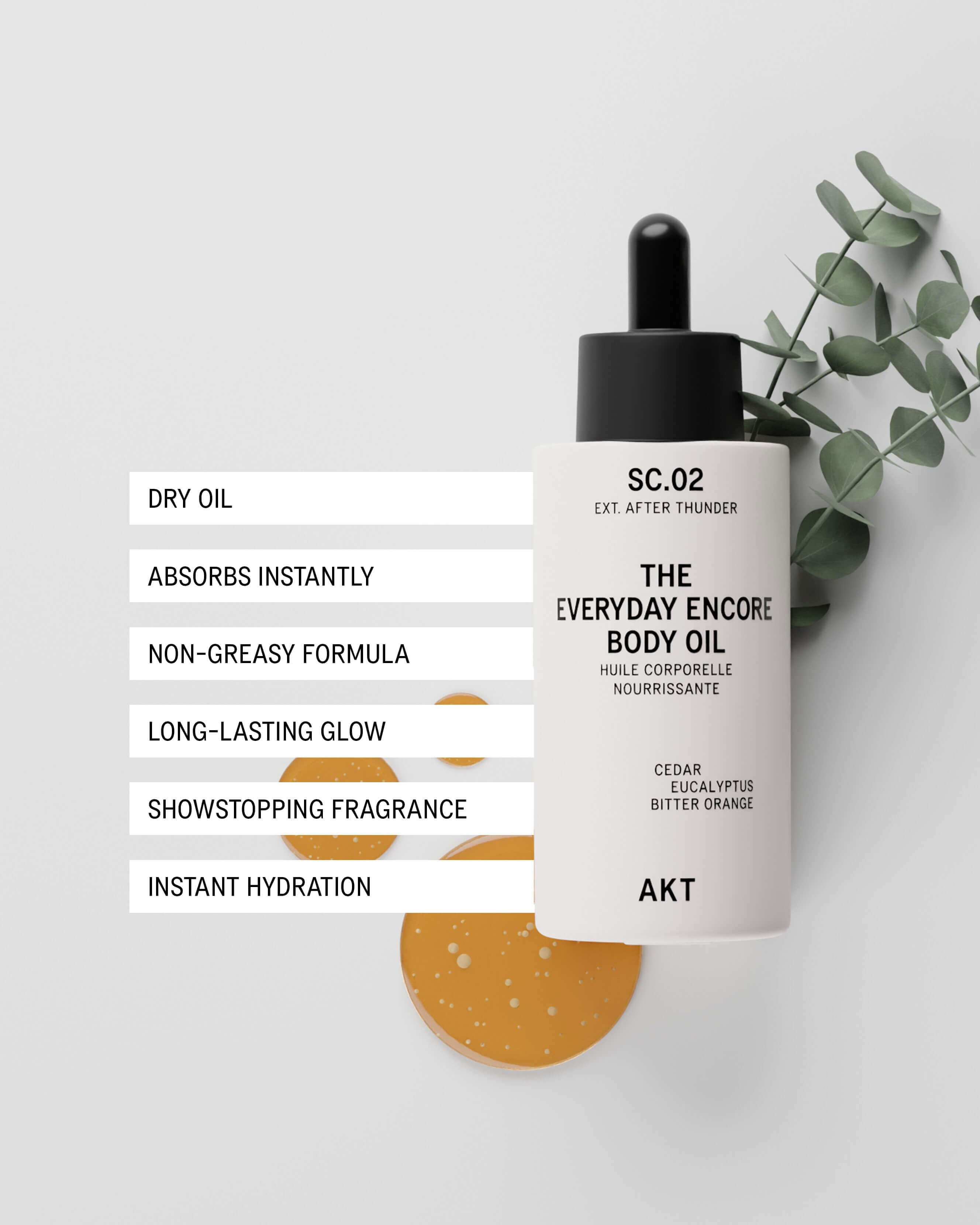 The Everyday Encore Body Oil After Thunder