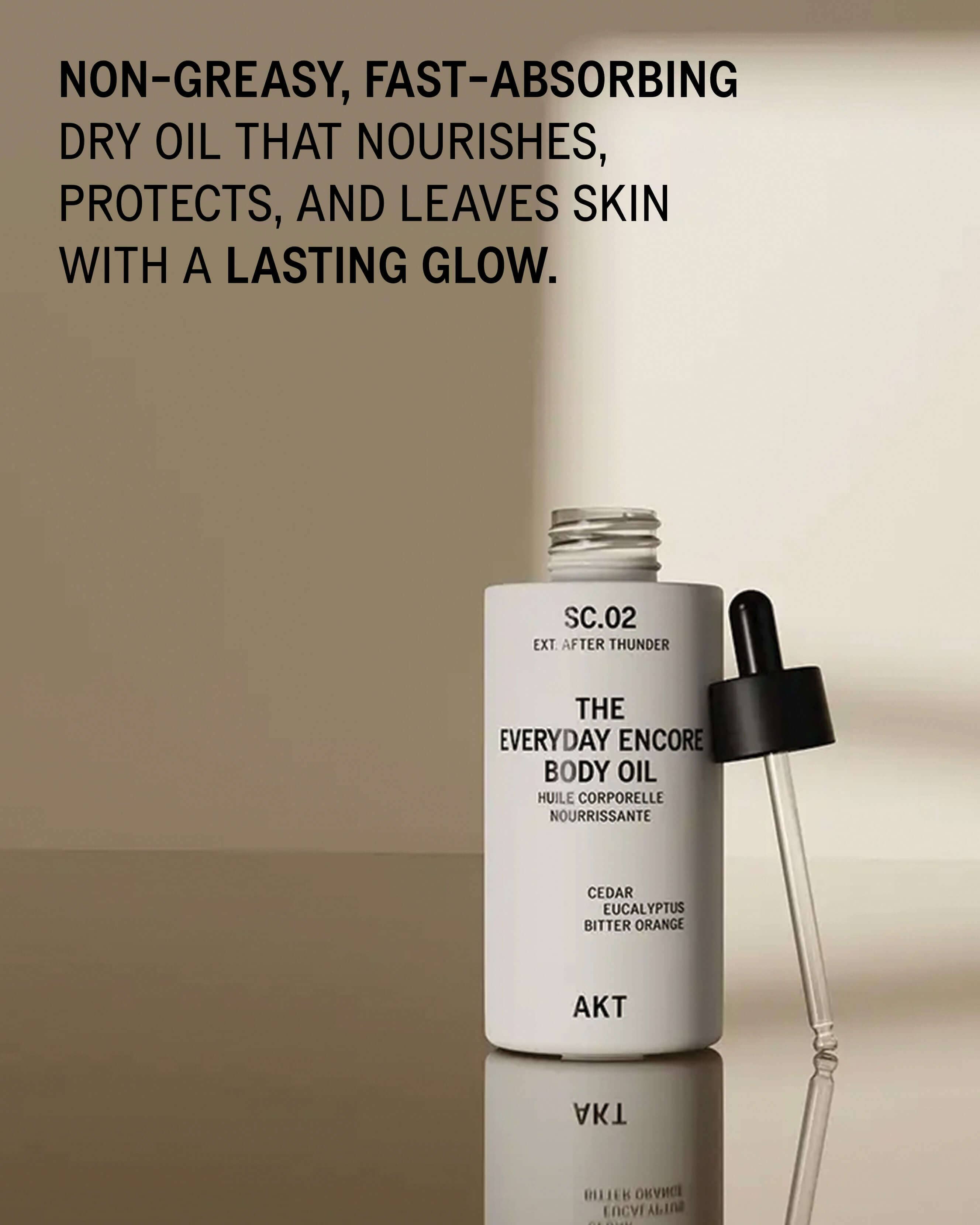 The Everyday Encore Body Oil After Thunder