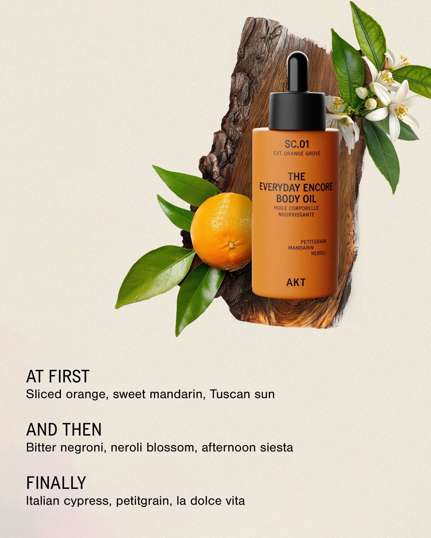 The Everyday Encore Body Oil Orange Grove