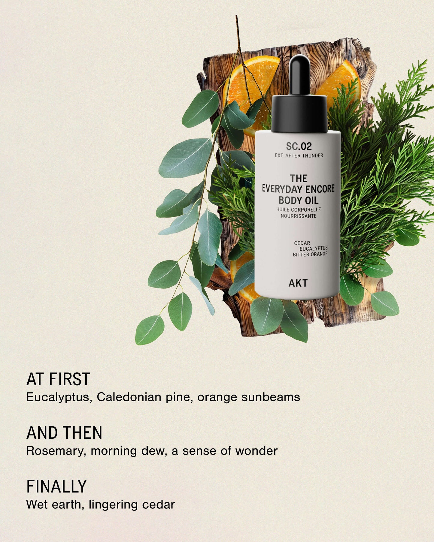 The Everyday Encore Body Oil After Thunder