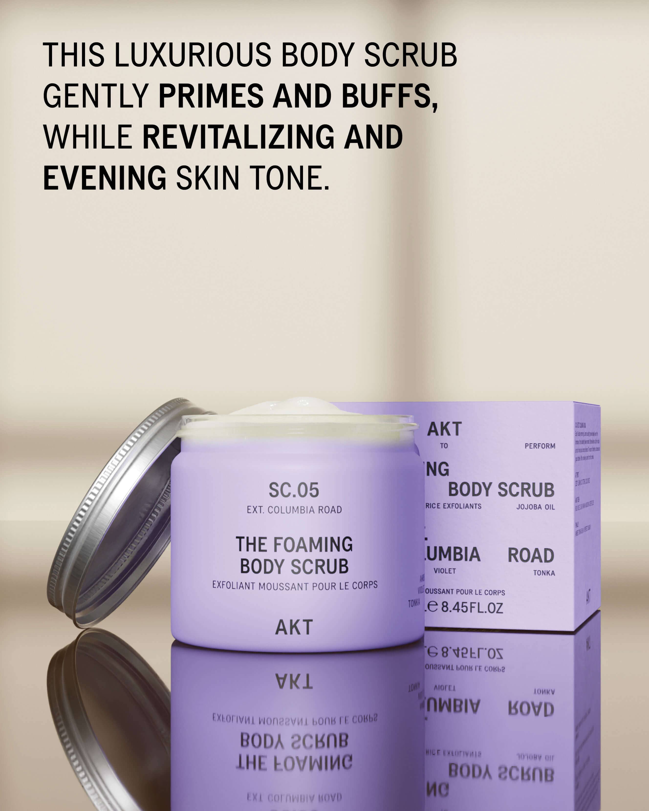 The Foaming Body Scrub SC.05 Columbia Road