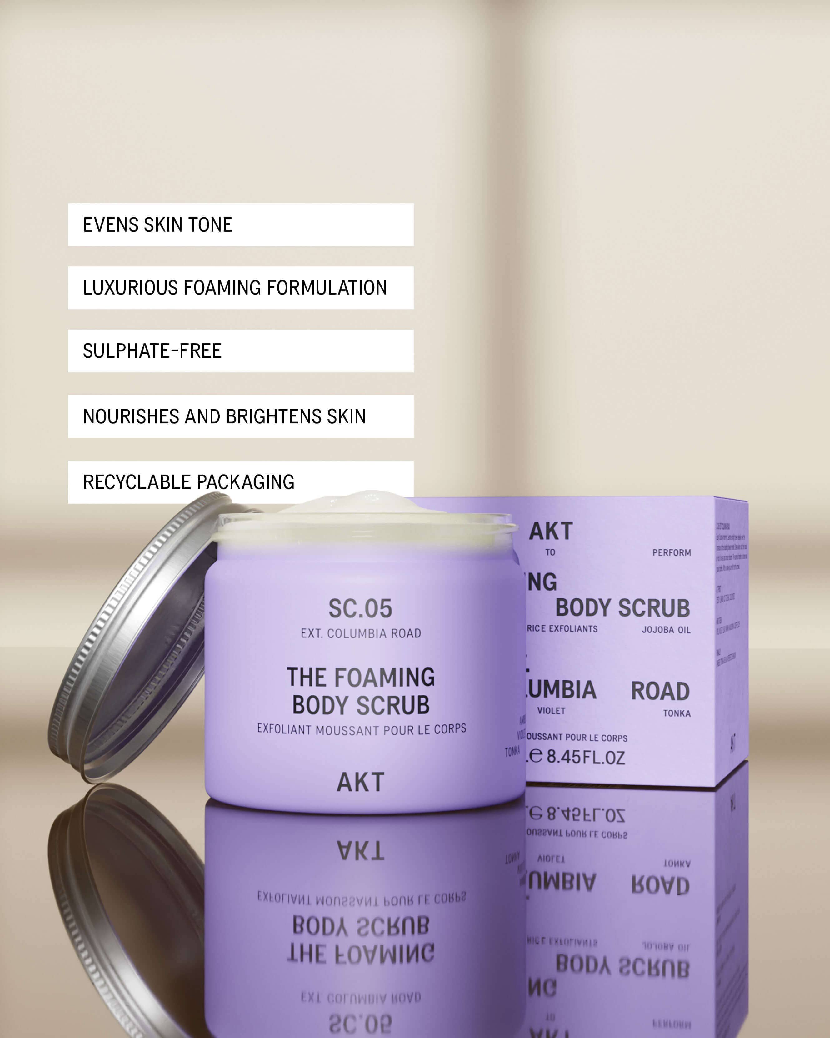 The Foaming Body Scrub SC.05 Columbia Road