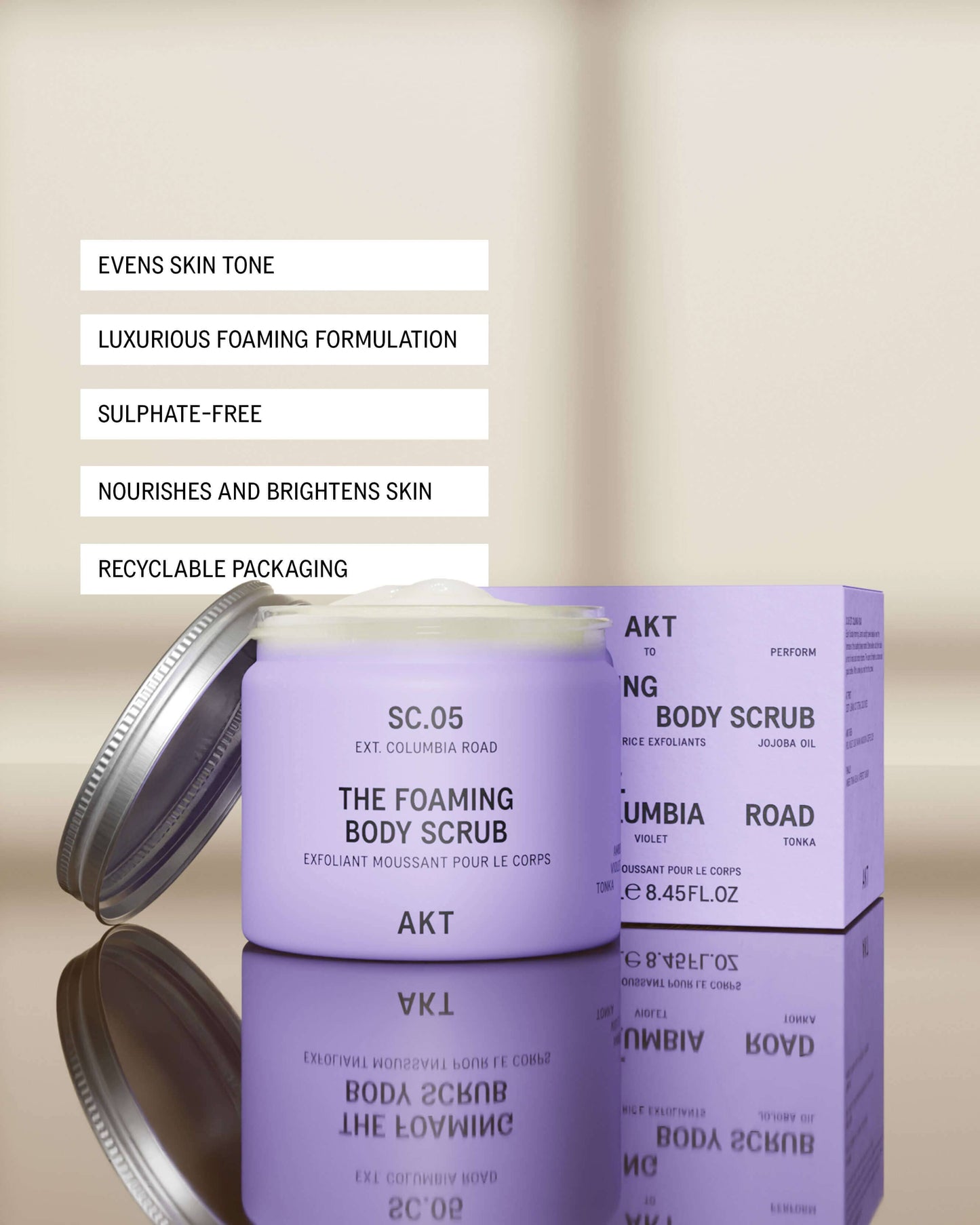 The Foaming Body Scrub SC.05 Columbia Road