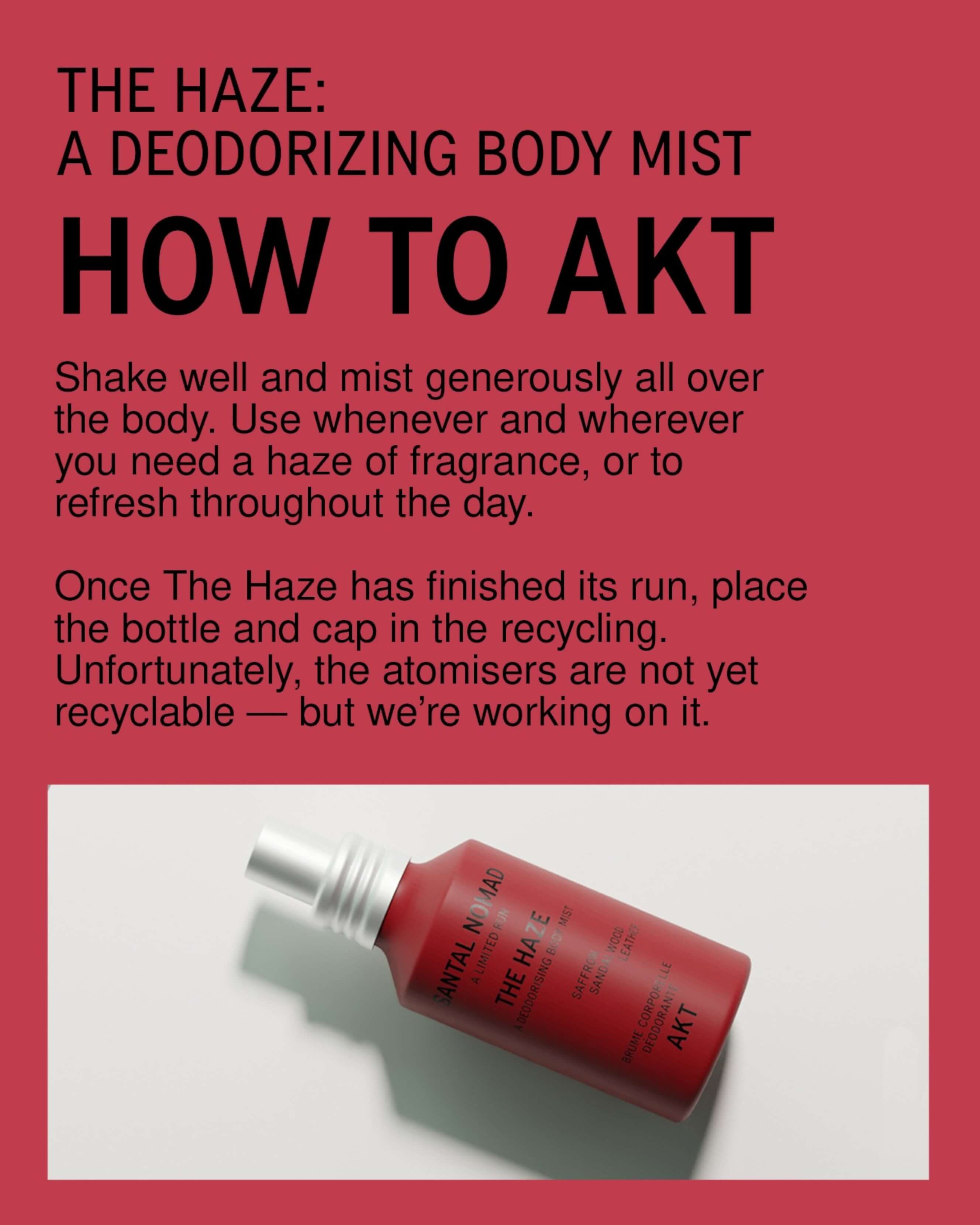 The Haze Santal Nomad