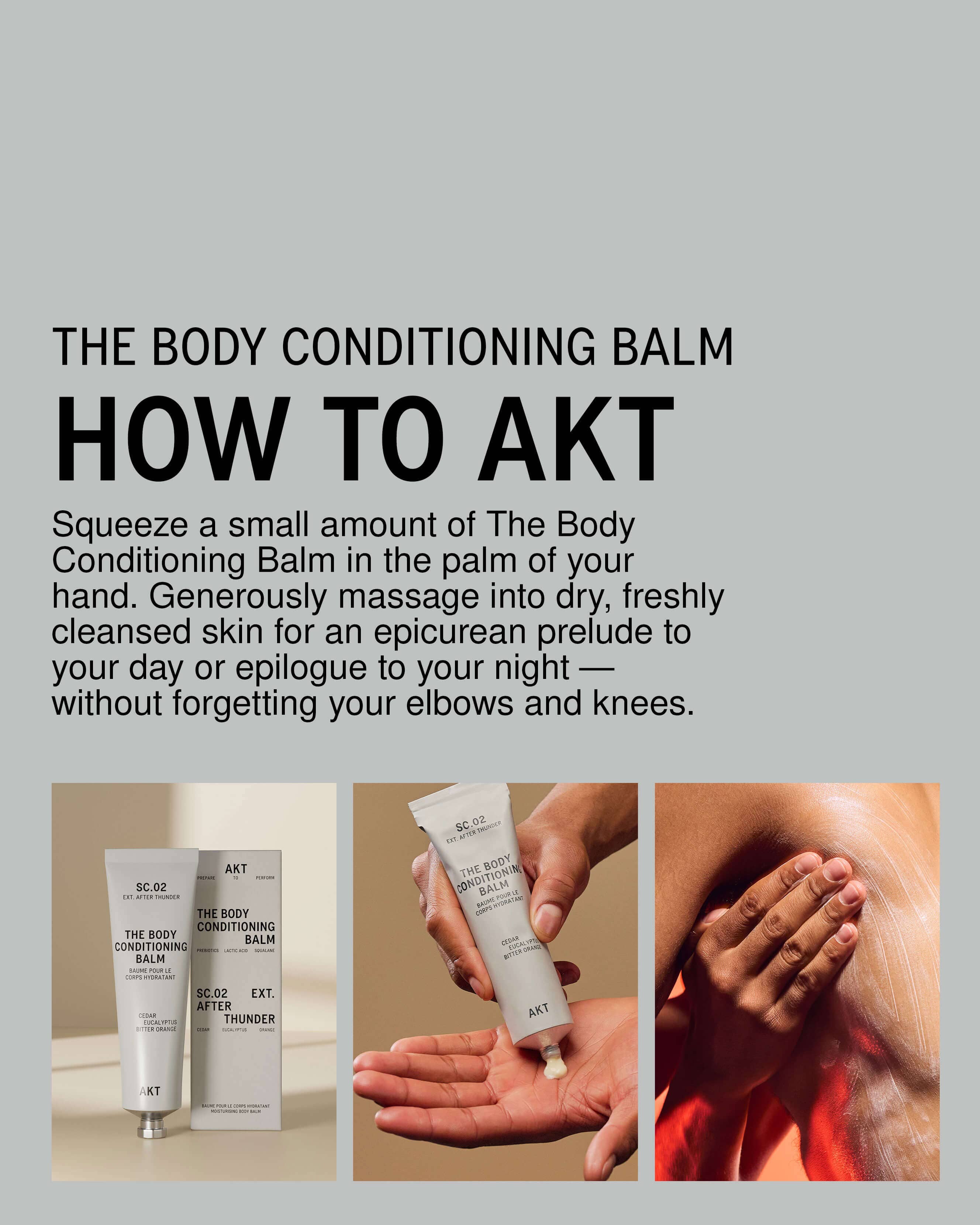 The Body Conditioning Balm SC.02 After Thunder