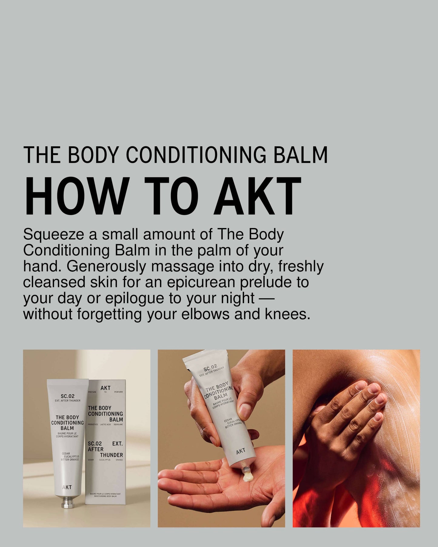 The Body Conditioning Balm SC.02 After Thunder