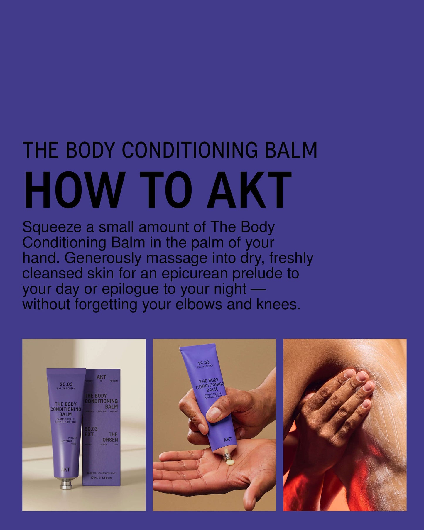The Body Conditioning Balm SC.03 The Onsen