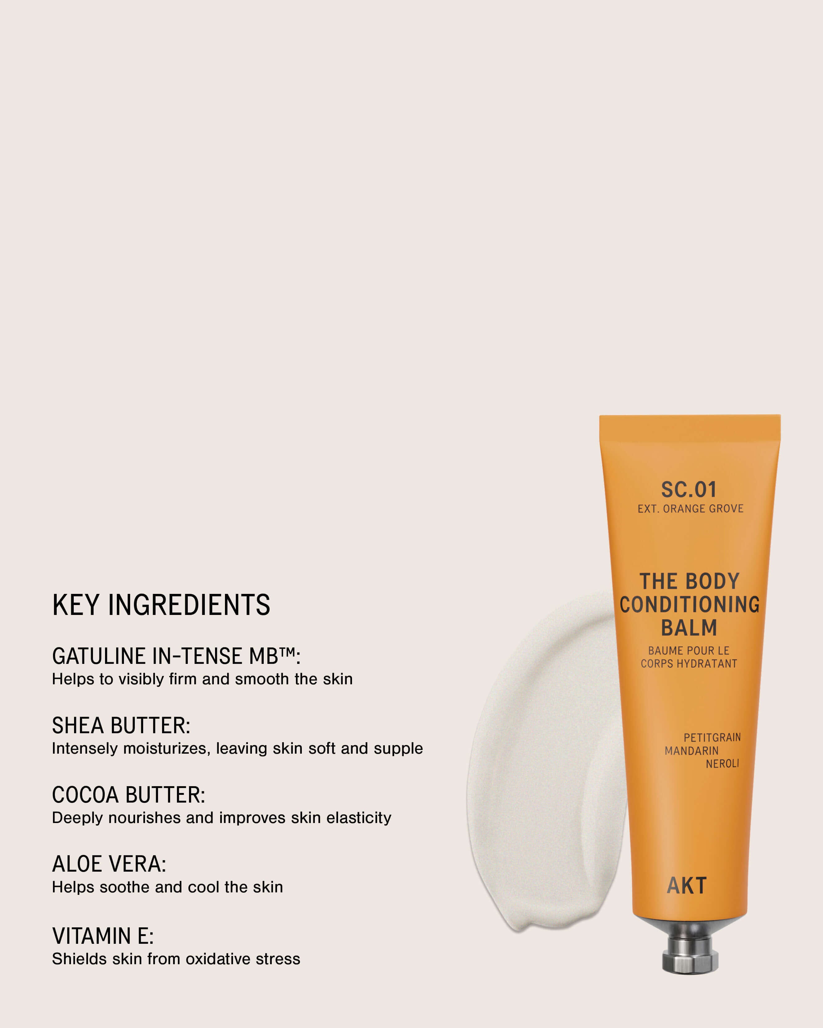 The Body Conditioning Balm SC.01 Orange Grove