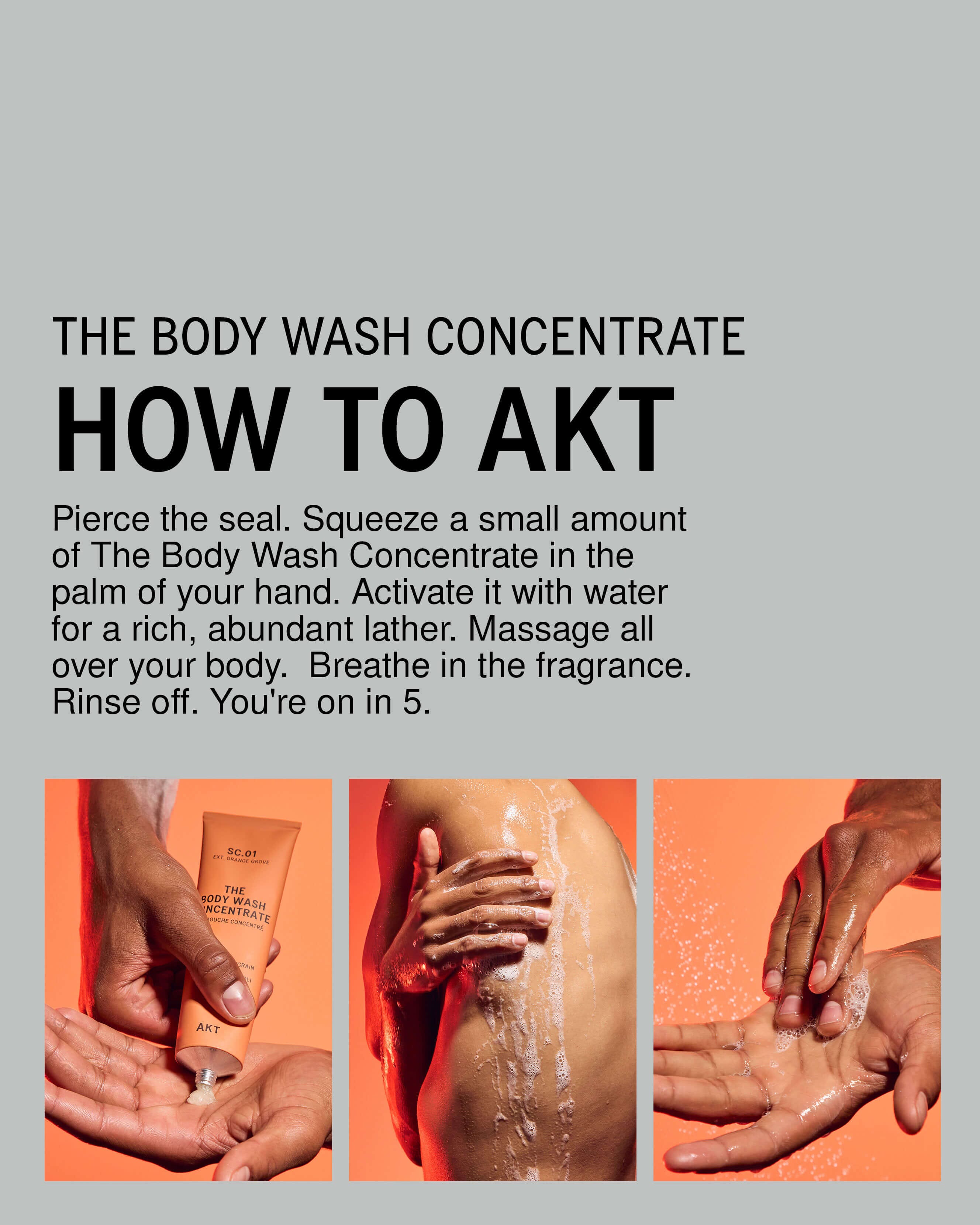 The Body Wash Concentrate SC.02 After Thunder