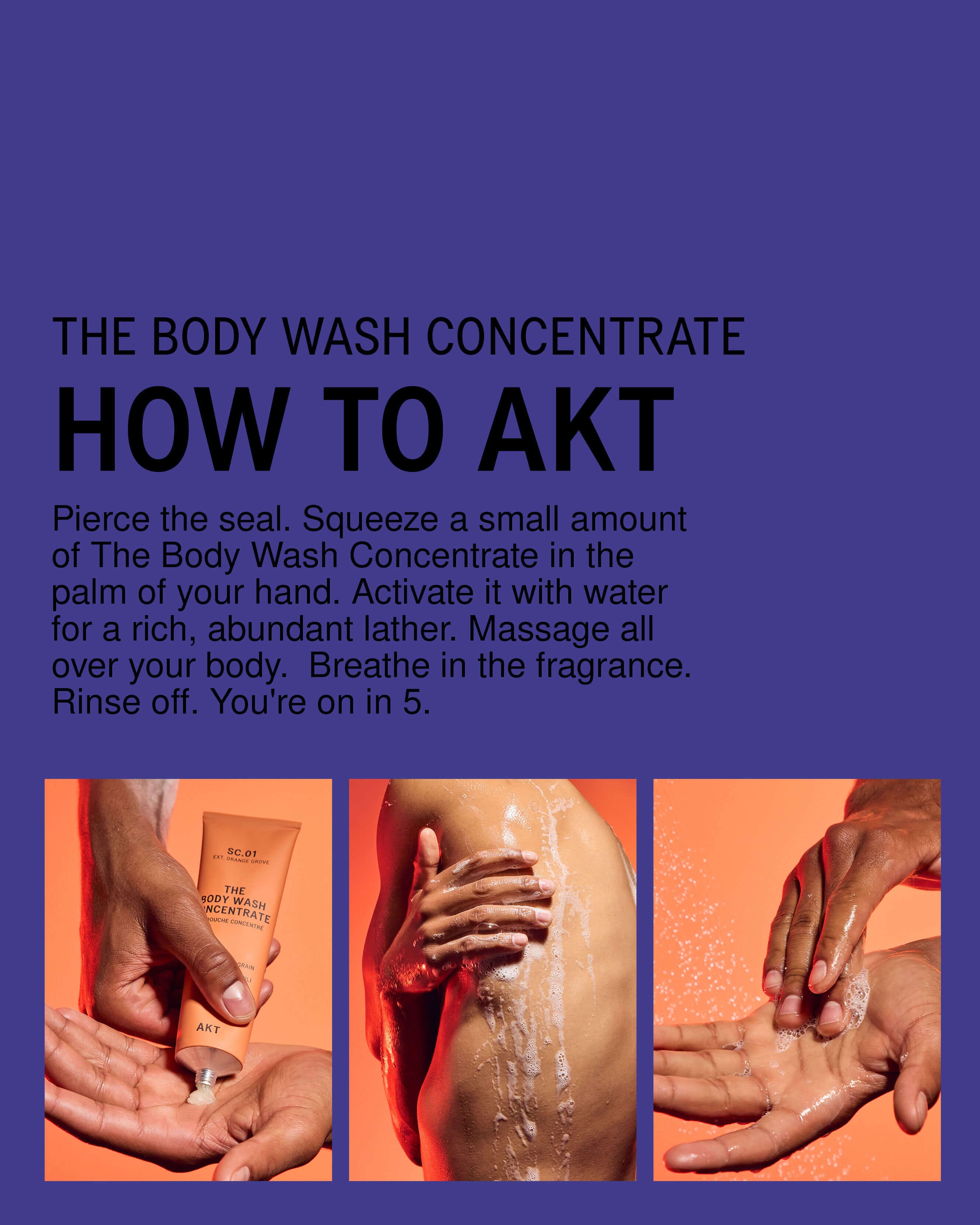 The Body Wash Concentrate SC.03 The Onsen