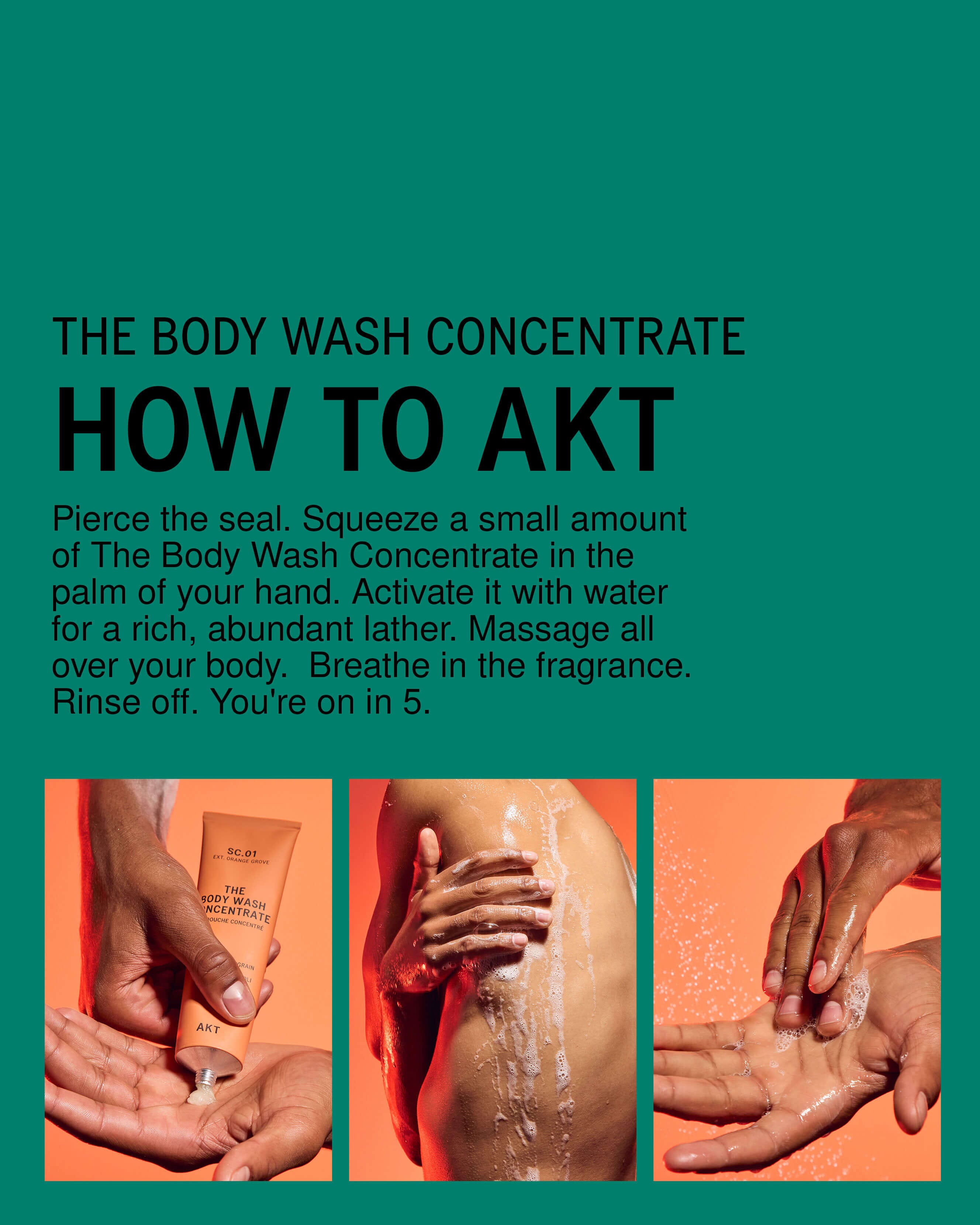 The Body Wash Concentrate SC.04 Halcyon Summers