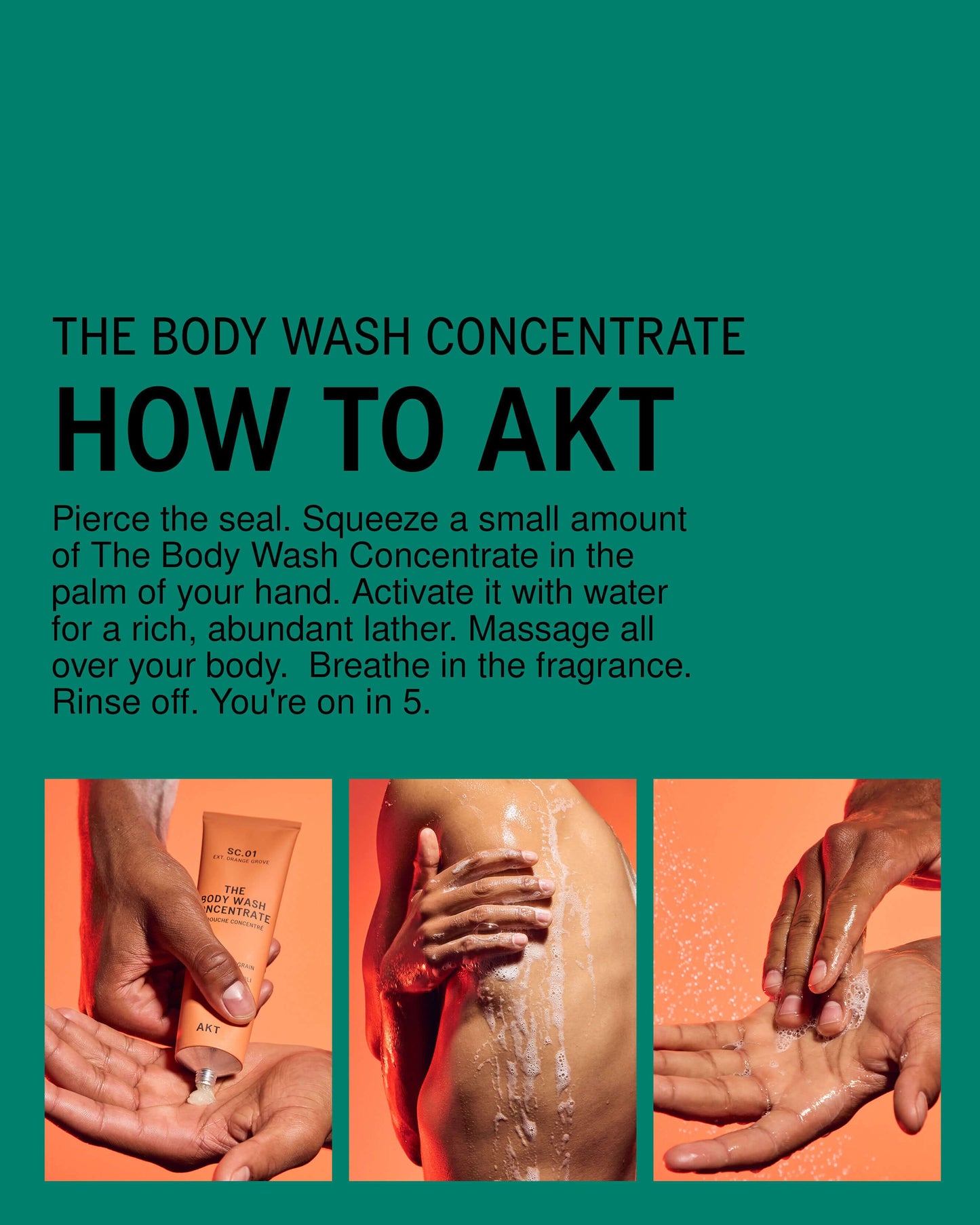 The Body Wash Concentrate SC.04 Halcyon Summers
