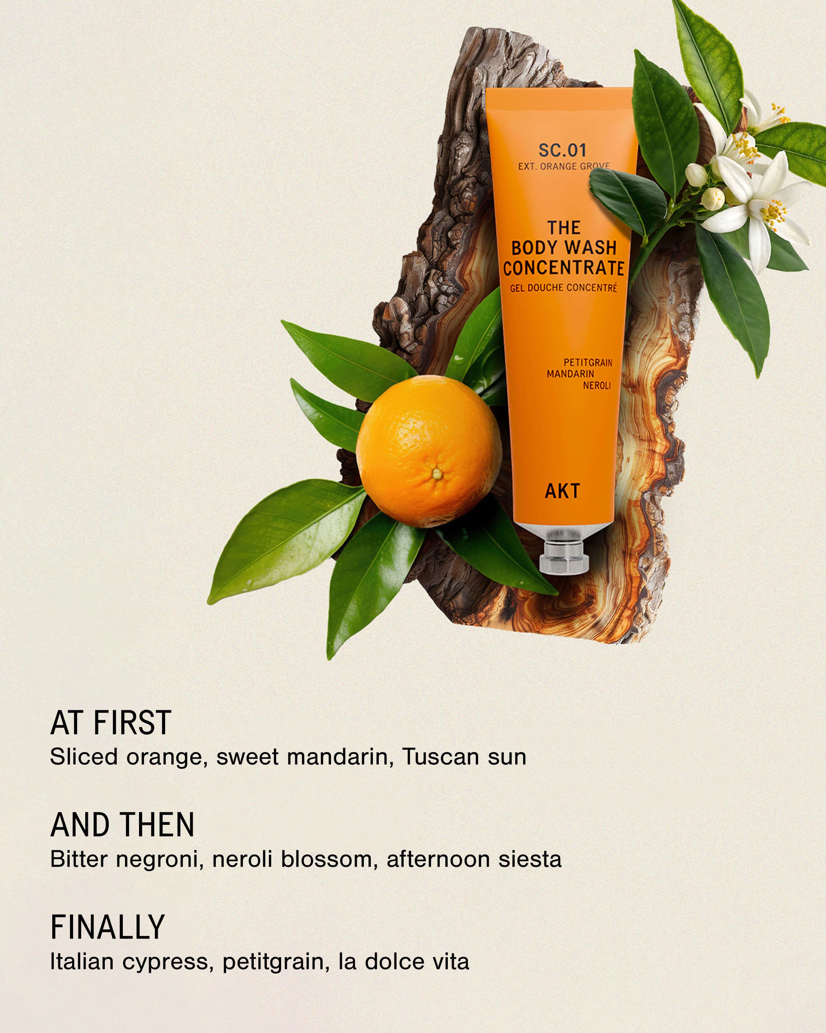 The Body Wash Concentrate SC.01 Orange Grove