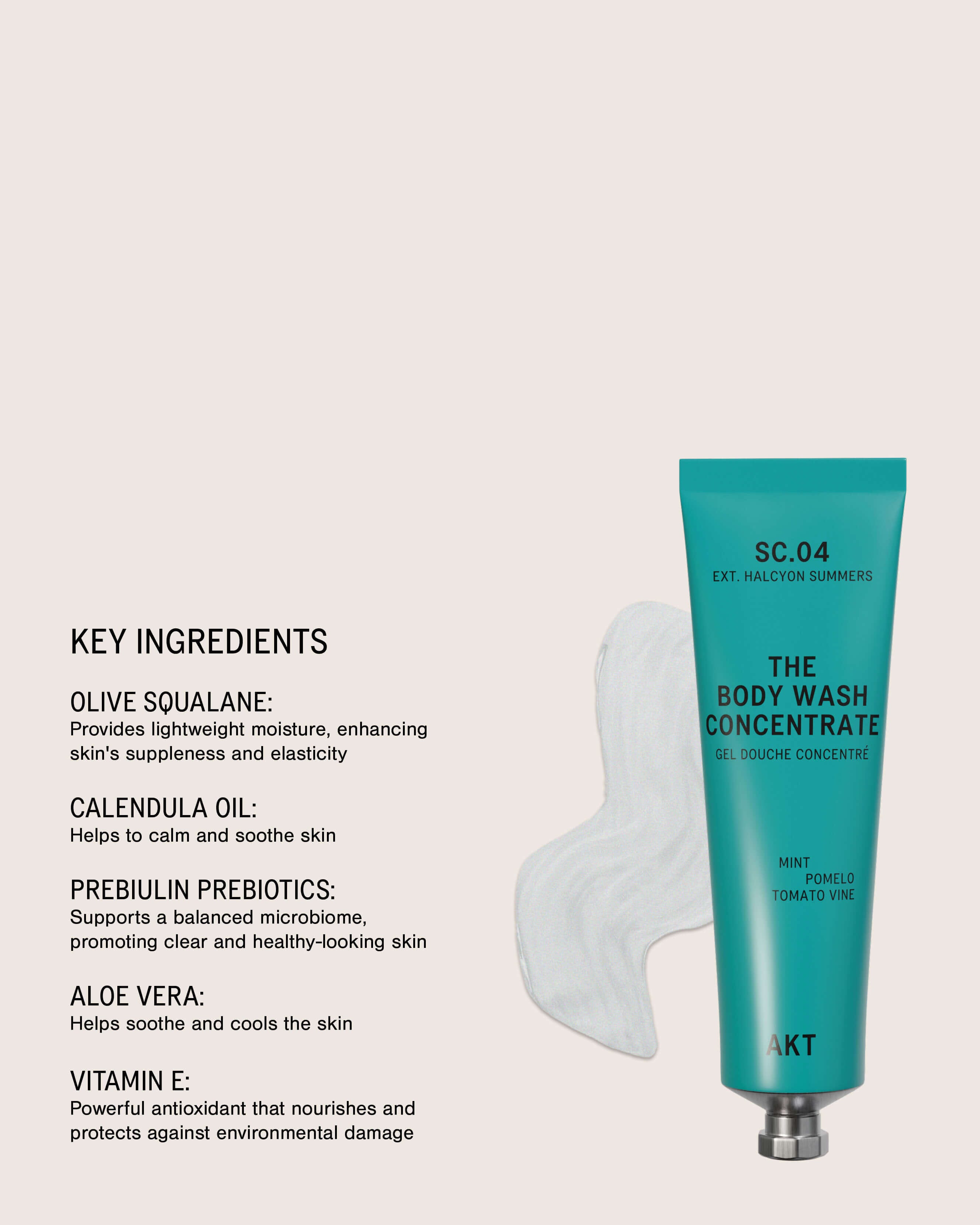 The Body Wash Concentrate SC.04 Halcyon Summers