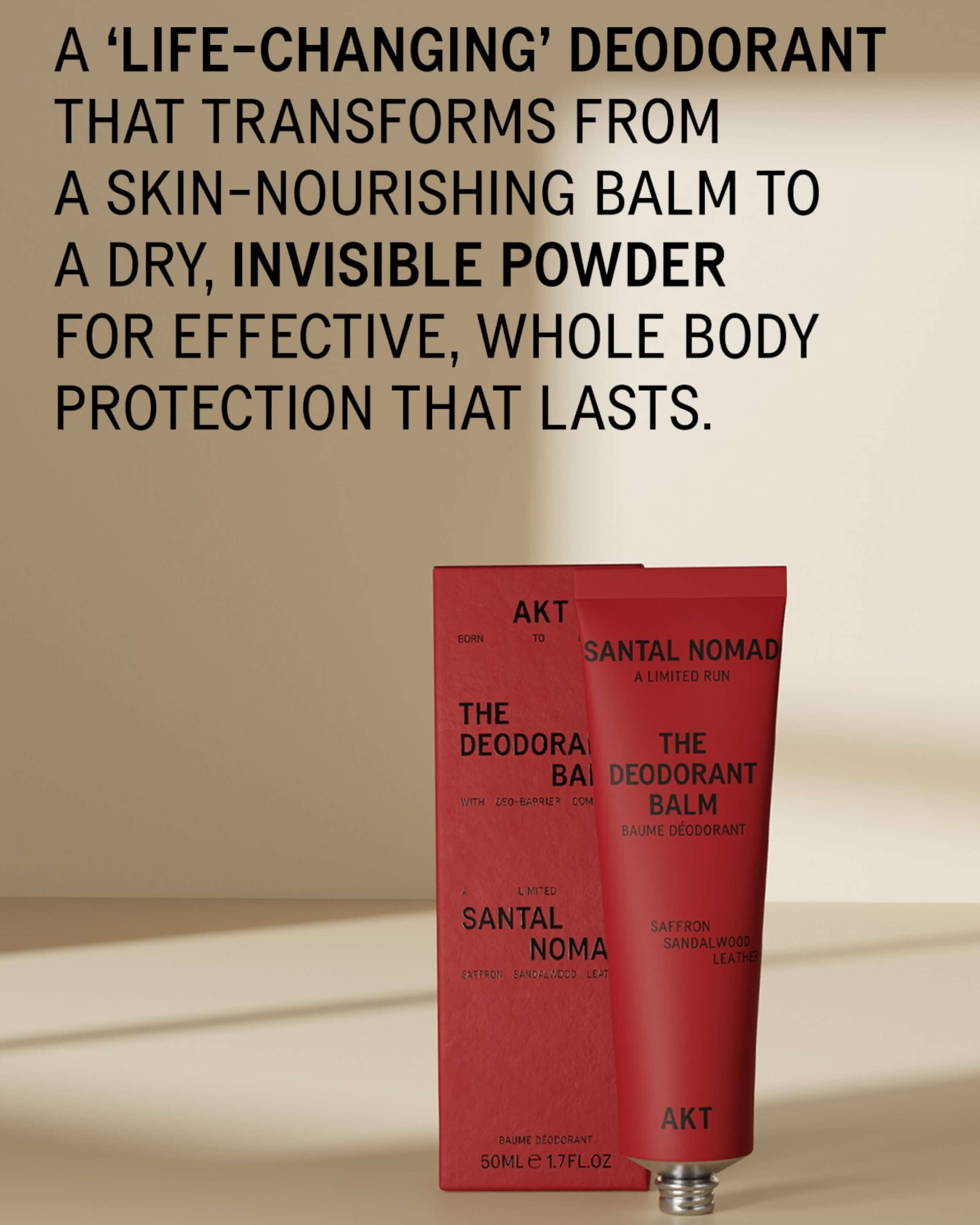 The Deodorant Balm Santal Nomad