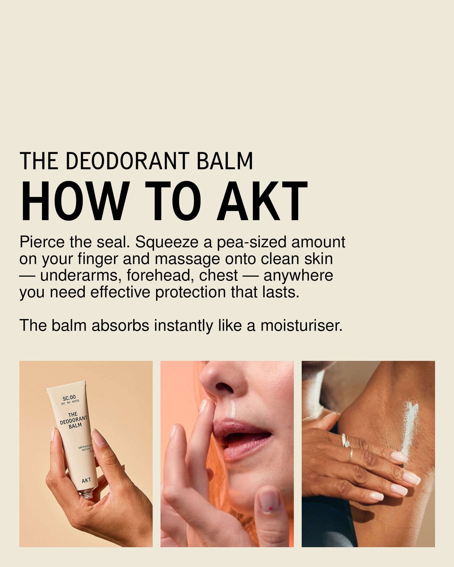 The Deodorant Balm SC.00 No Notes (unscented)