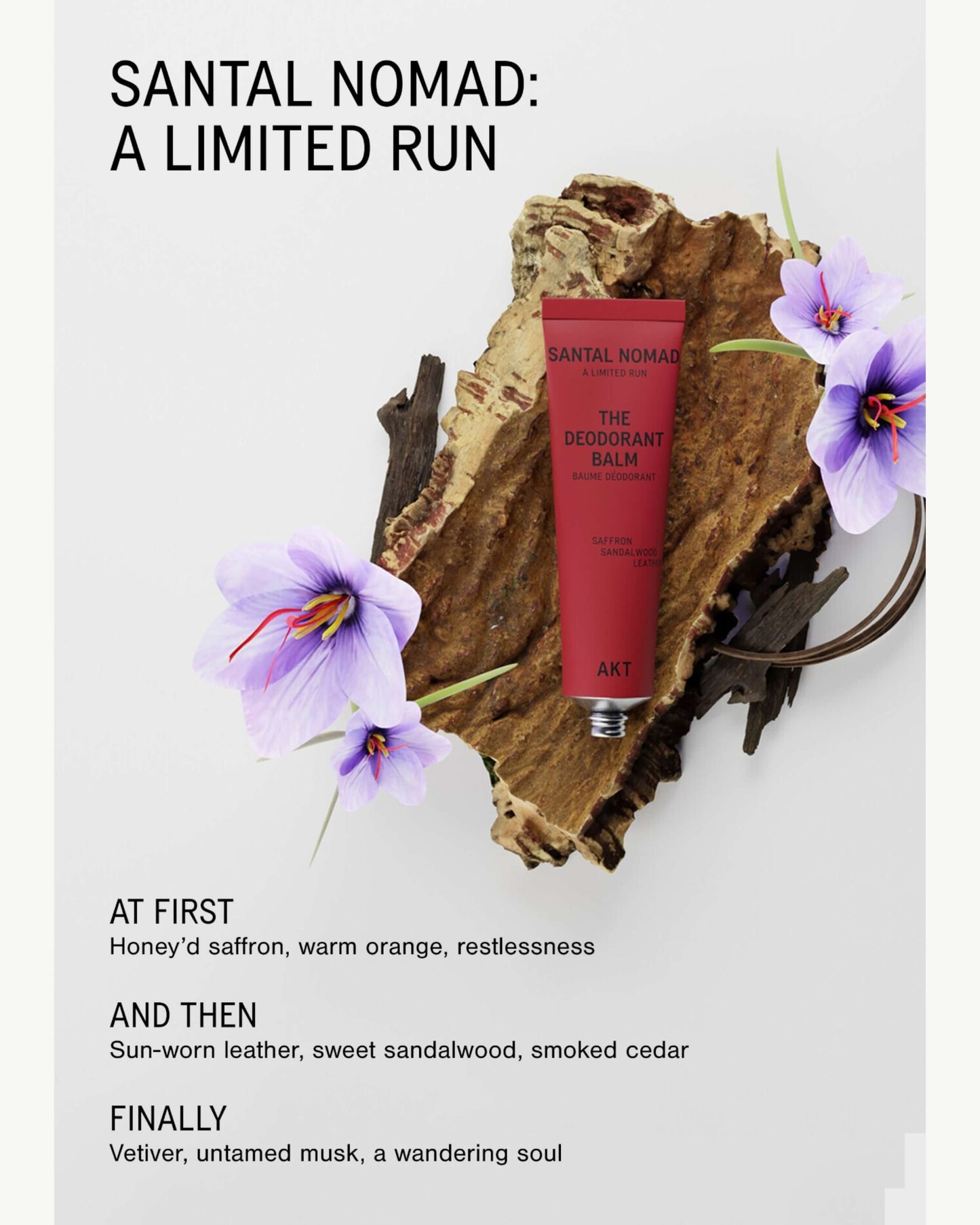 The Deodorant Balm Santal Nomad