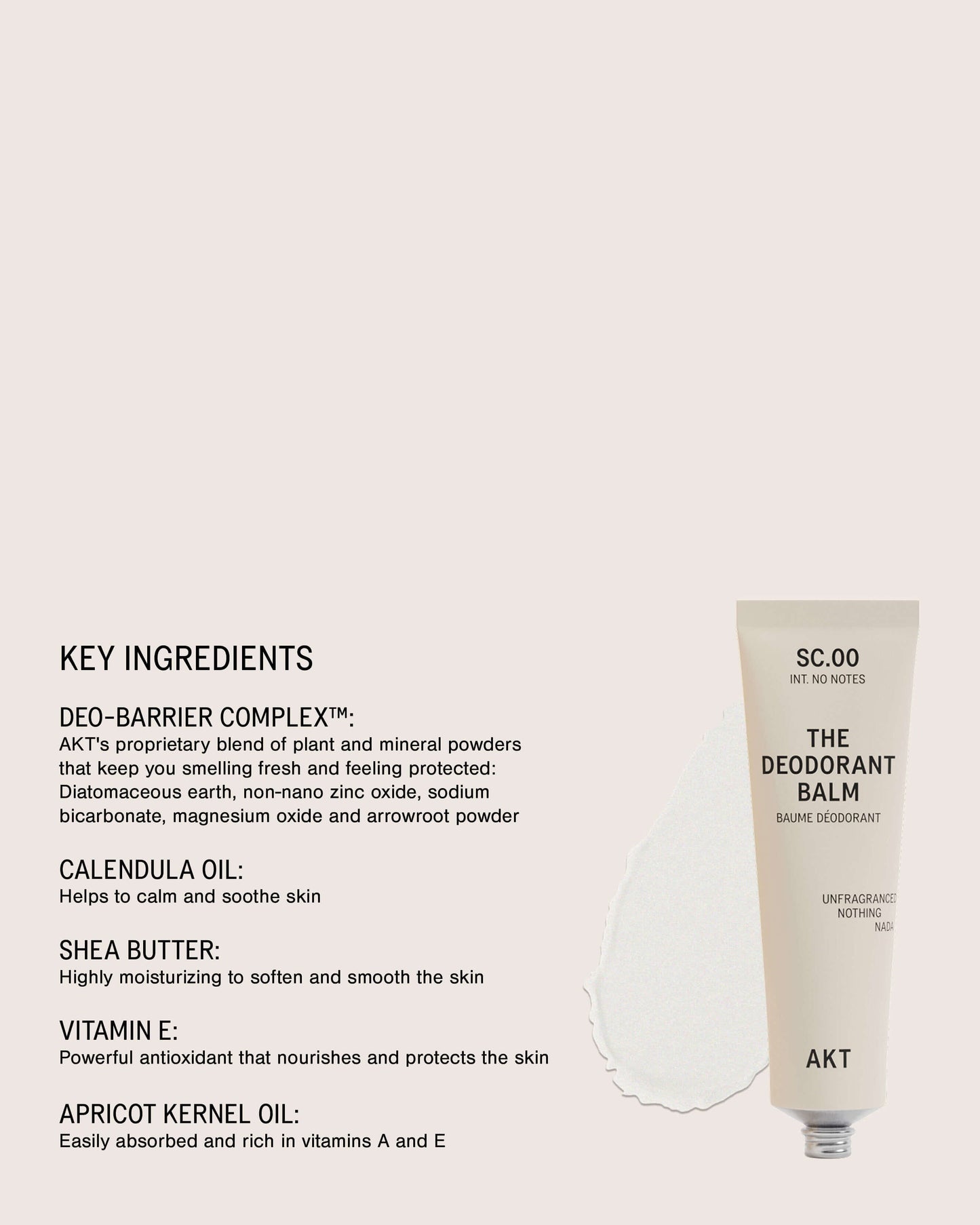 The Deodorant Balm SC.00 No Notes (unscented)