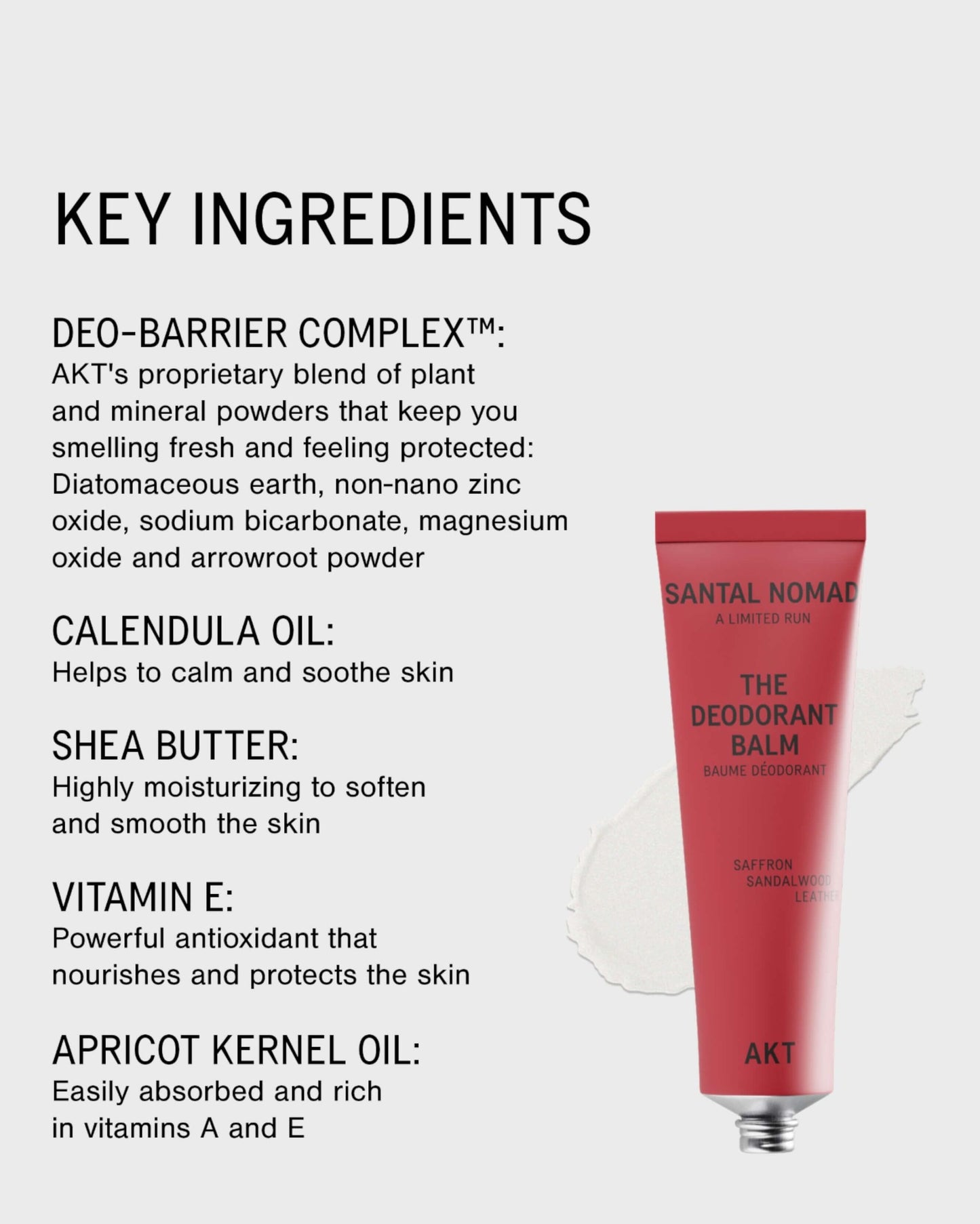 The Deodorant Balm Santal Nomad