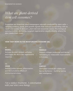 Moisturizing Exosome Advanced Regenerative Gel Moisturizer