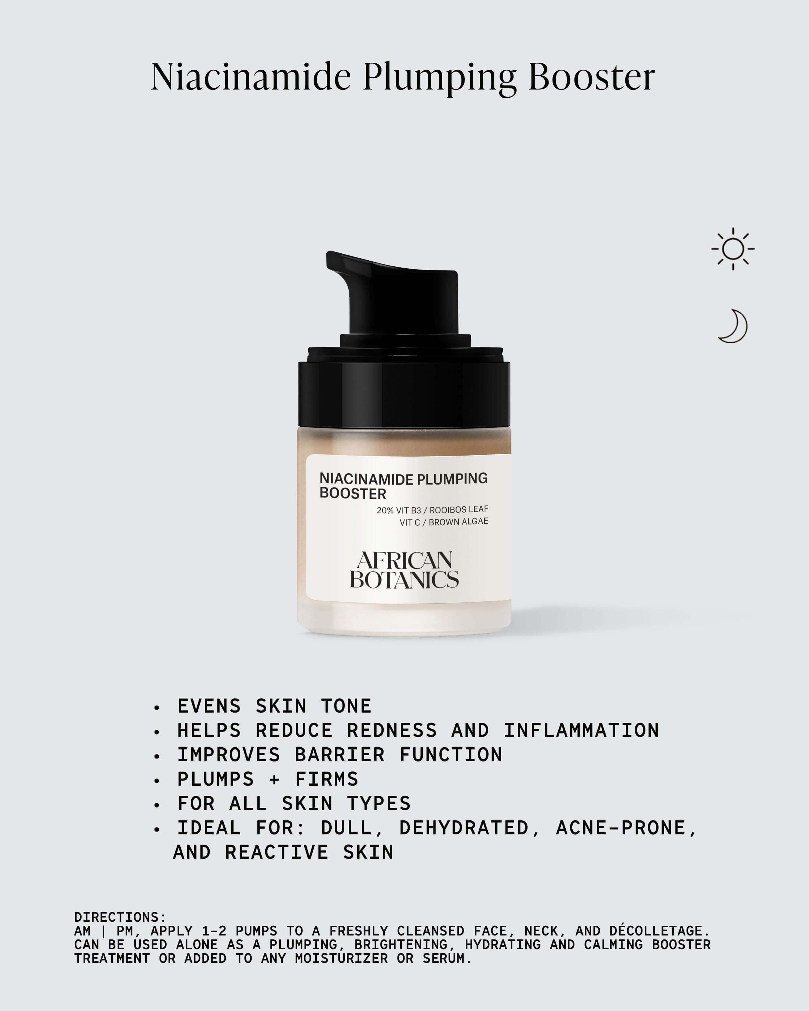 African Botanics Niacinamide Plumping Booster