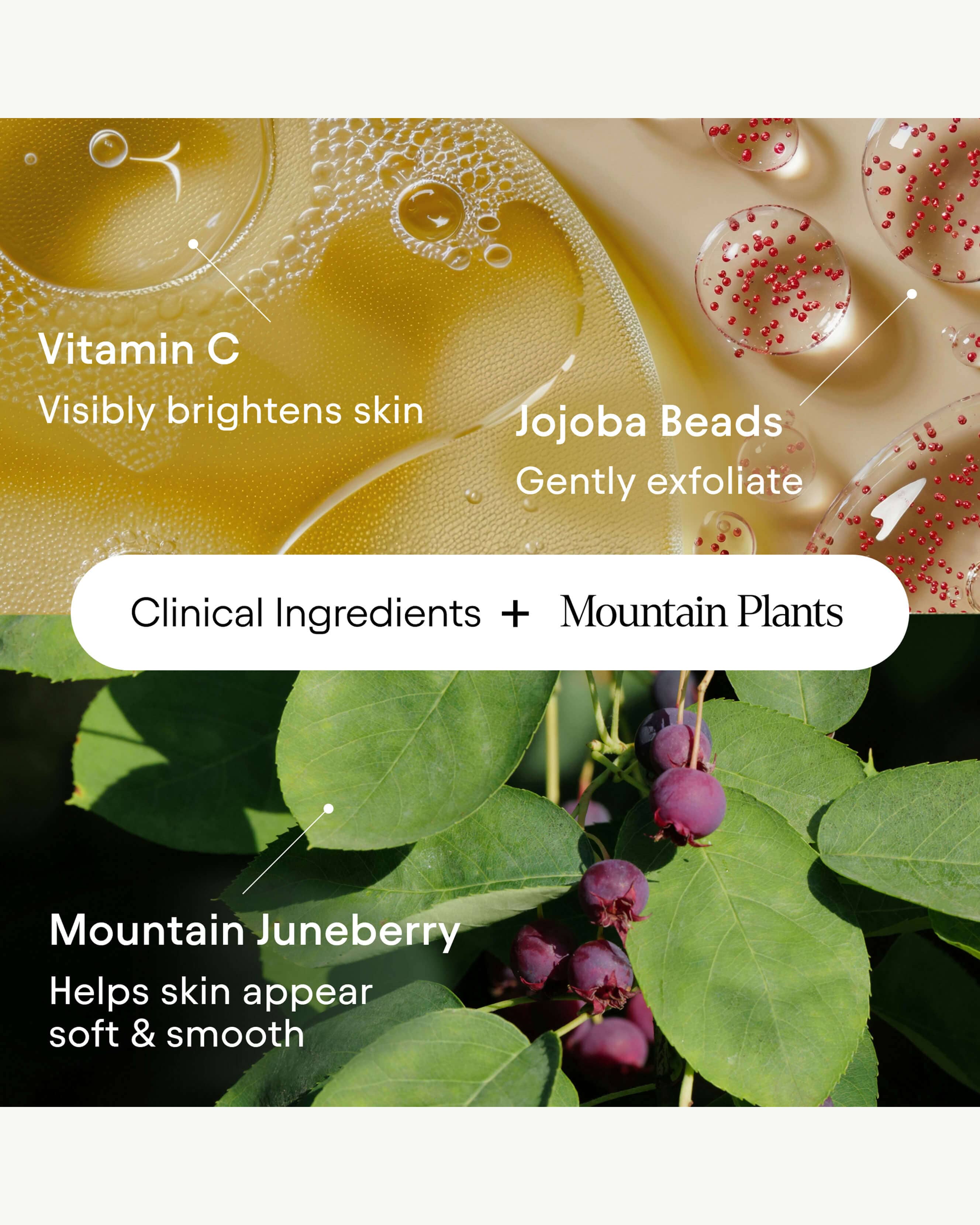 Hydrating Cream Cleanser with Vitamin C & Juneberry