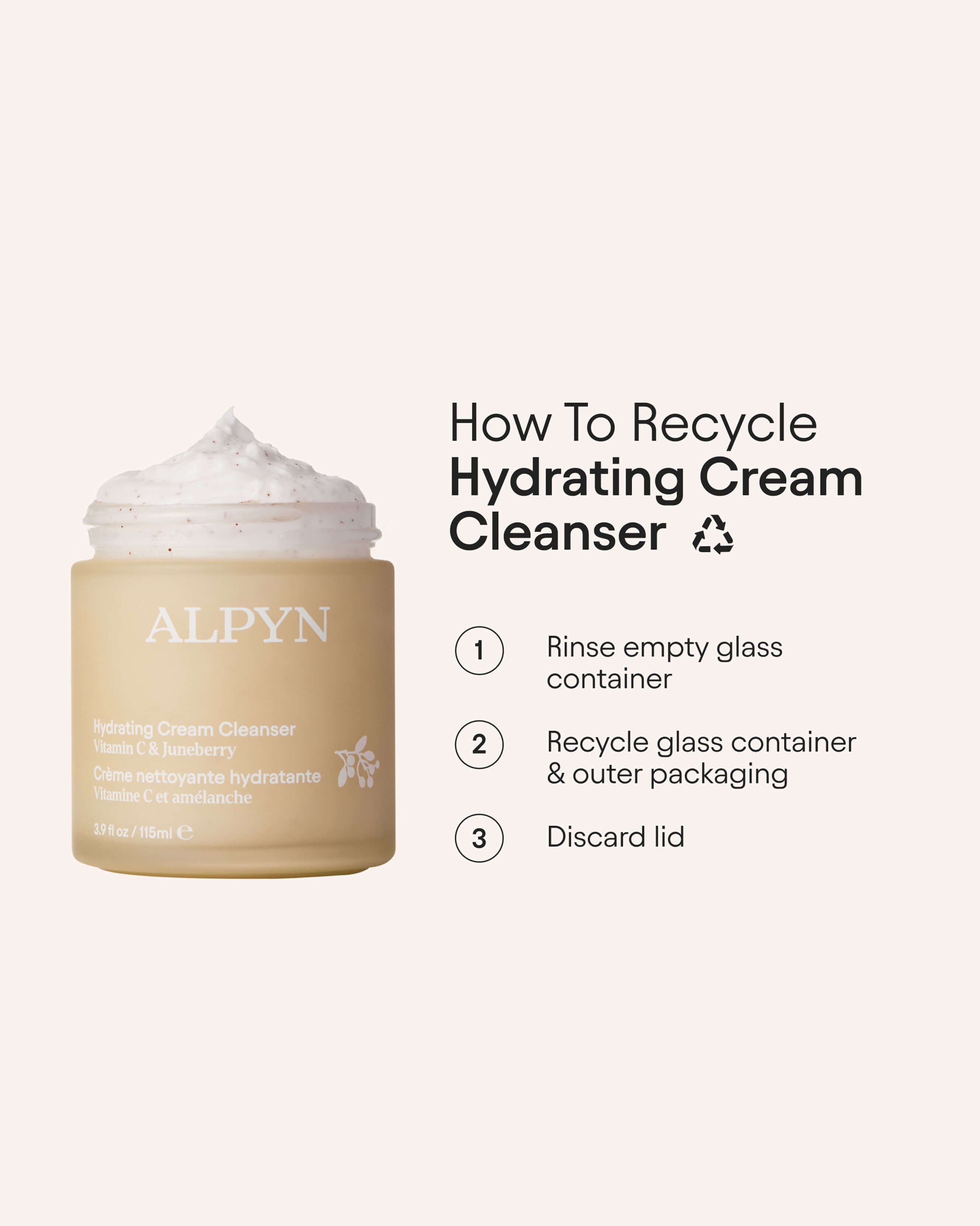 Hydrating Cream Cleanser with Vitamin C & Juneberry
