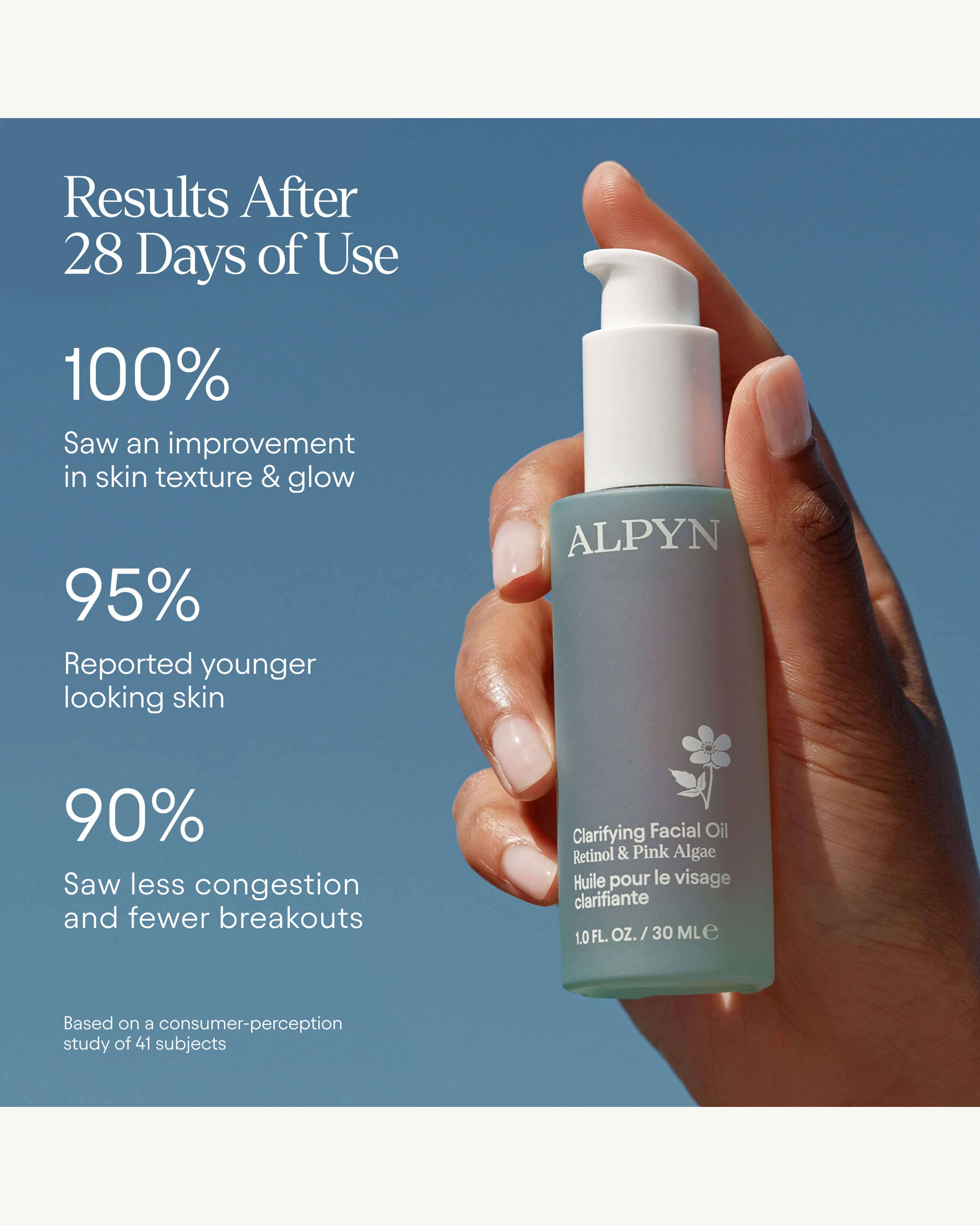 Clarifying Facial Oil with Retinol & Pink Algae