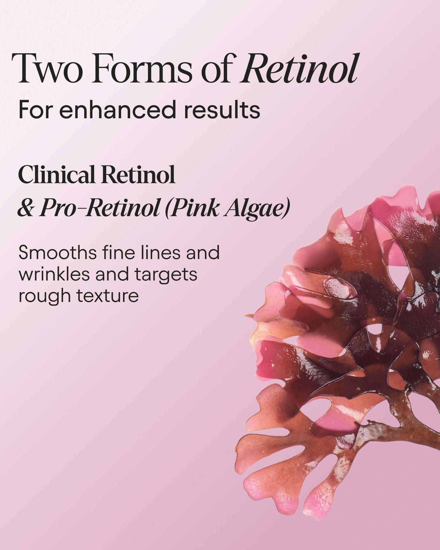 Clarifying Facial Oil with Retinol & Pink Algae