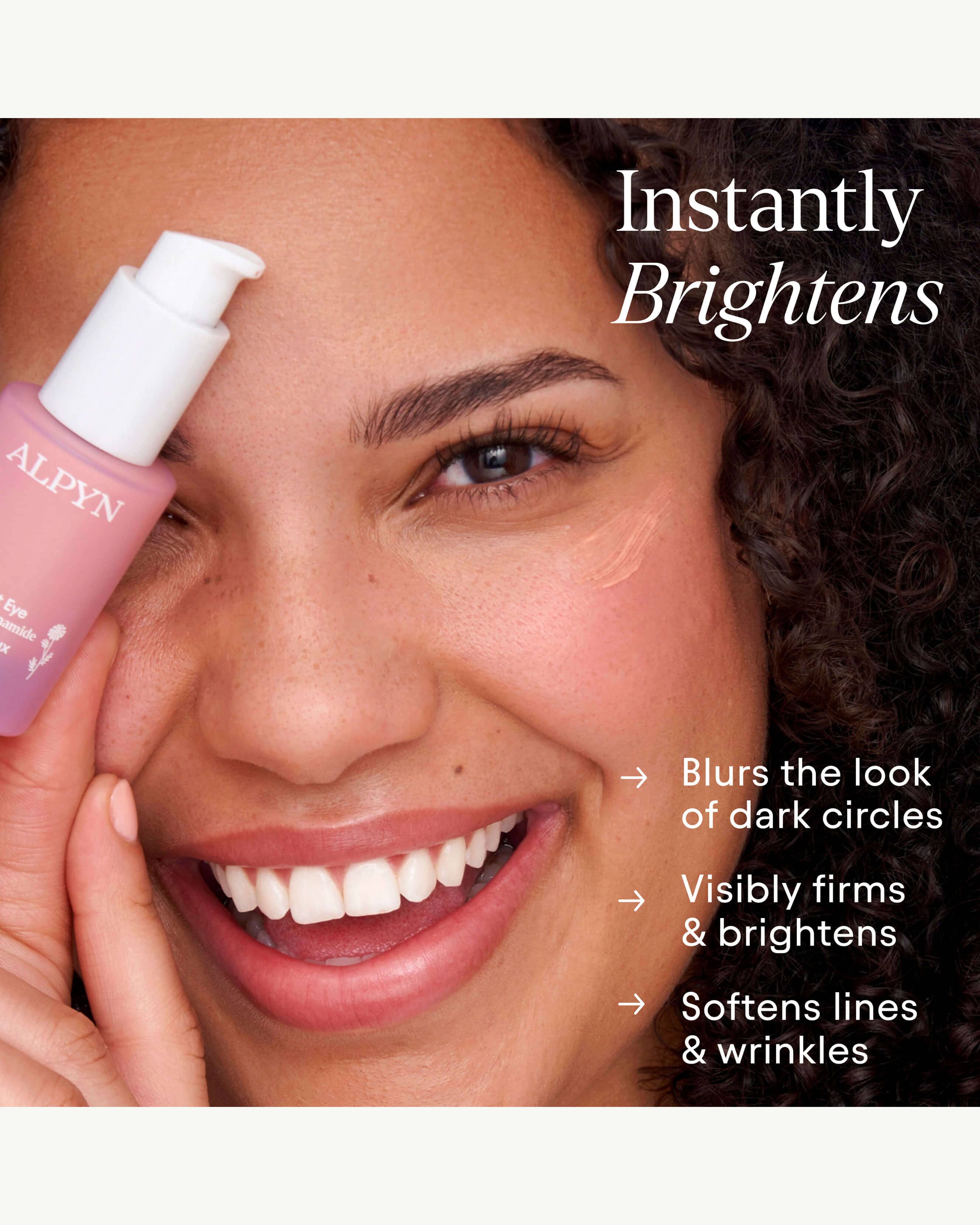Instant Bright Eye with Peptides & Niacinamide – Credo