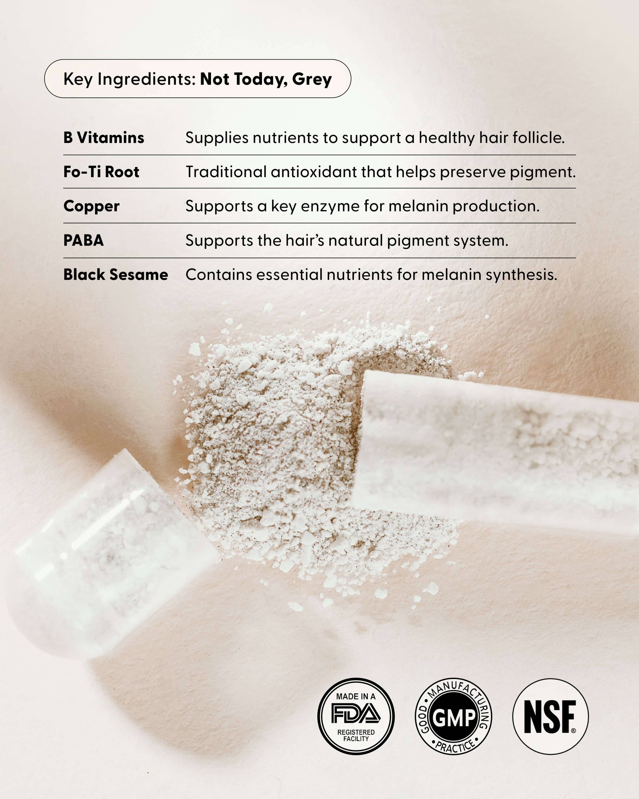 Not Today, Grey Supplement