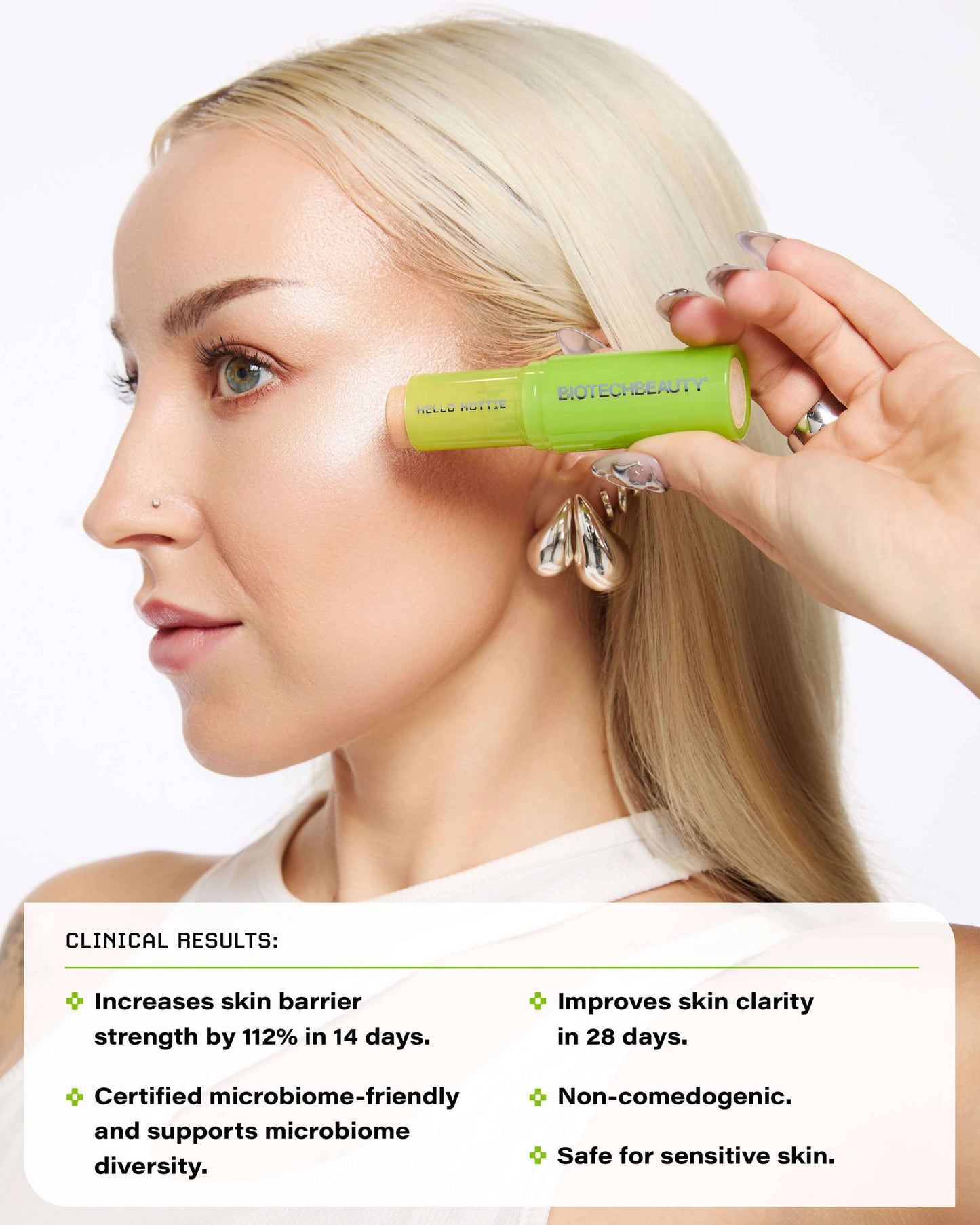 Quantum Quartz (champagne with silver pearl)