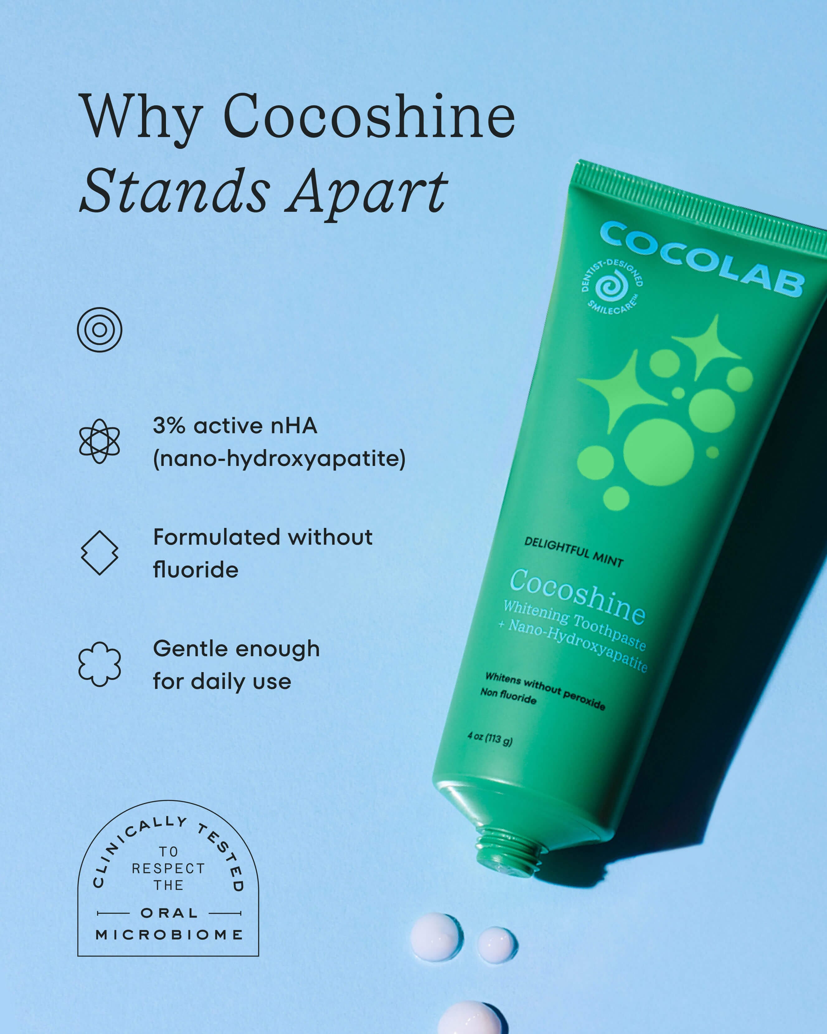 Cocoshine nHA Whitening Toothpaste
