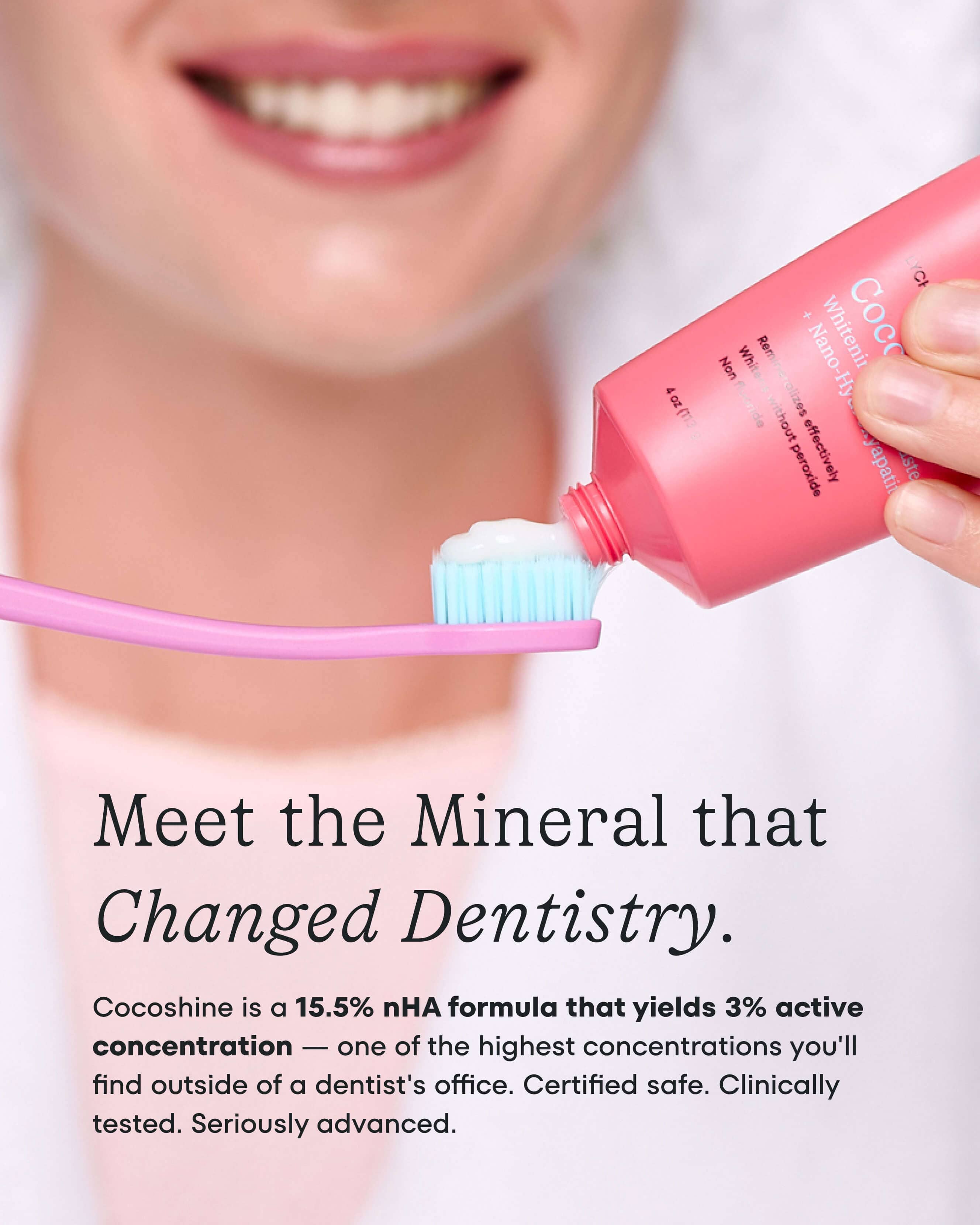 Cocoshine nHA Whitening Toothpaste
