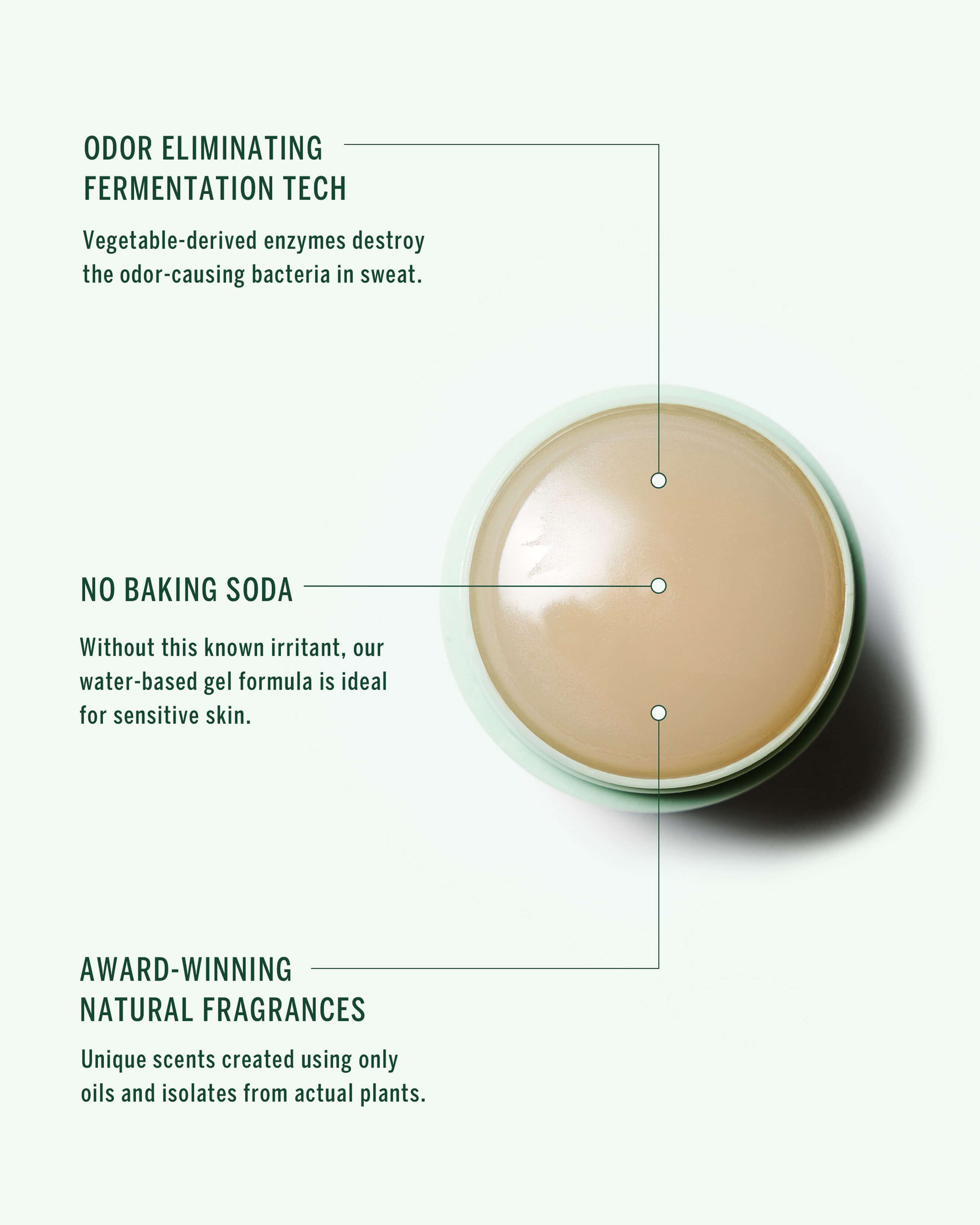 N° Green Deodorant Travel Size