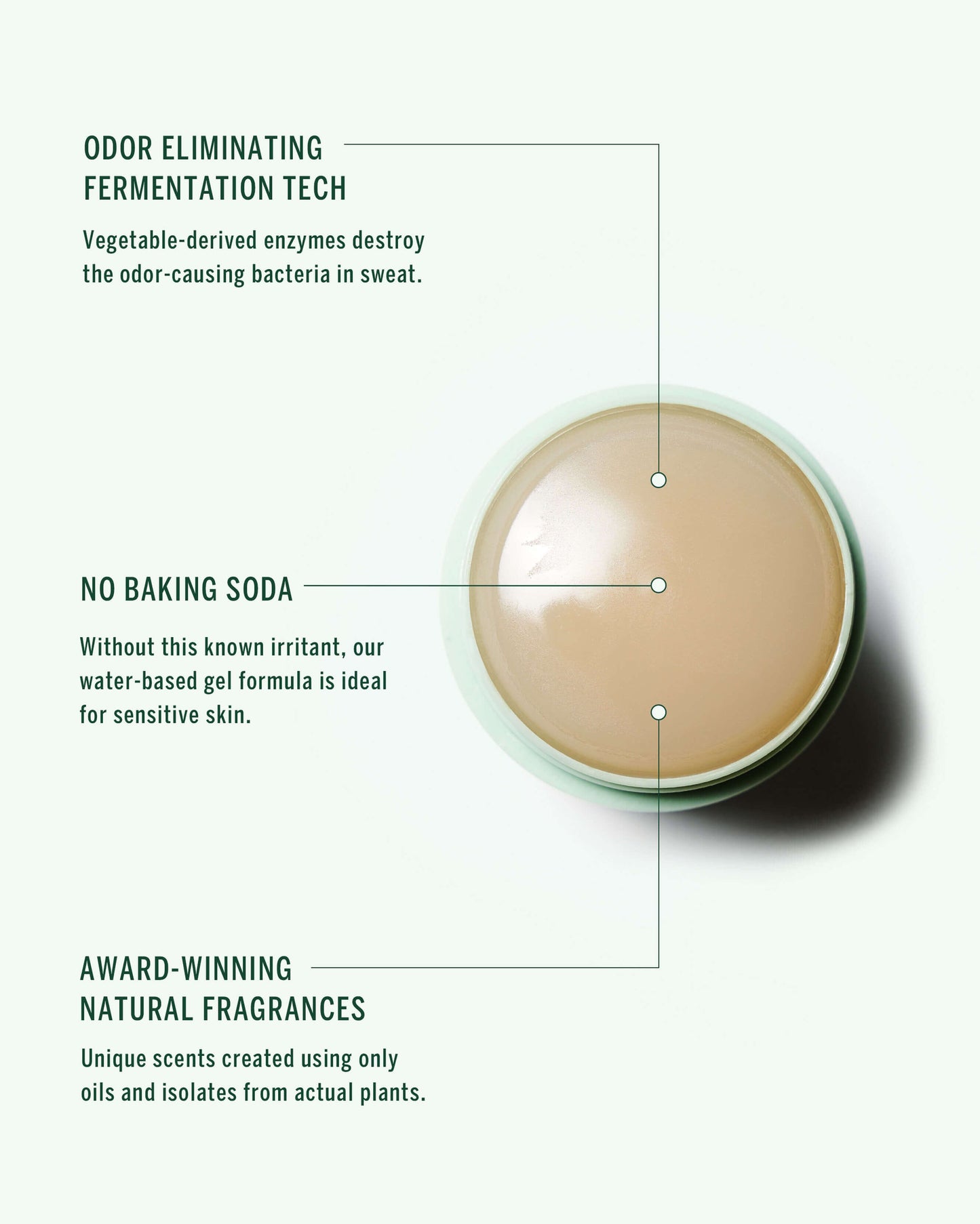 N° Green Deodorant Travel Size