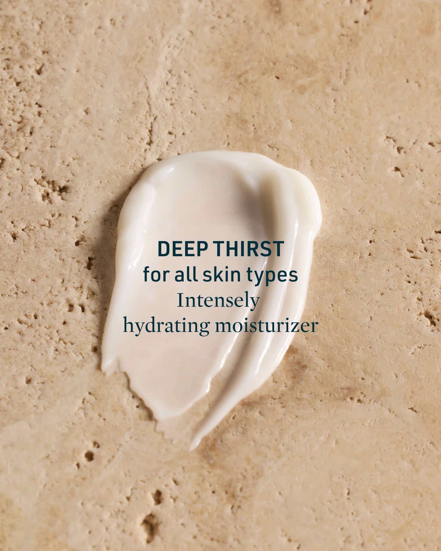 Deep Thirst Vetiver Root + Hyaluronic Acid Moisturizer for Dry Skin